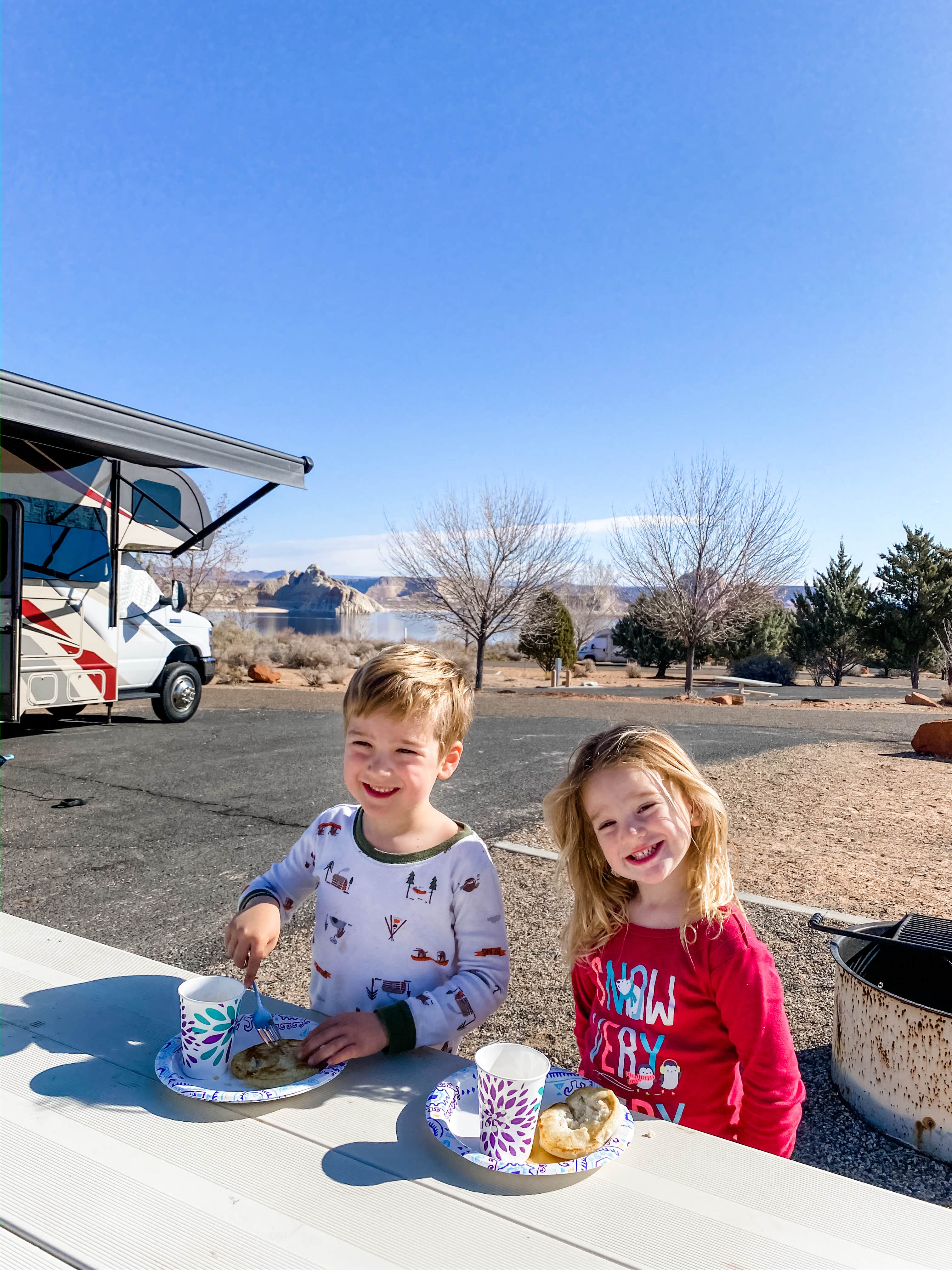 Nicole  B.'s photo of rv camping at Bullfrog RV & Campground — Glen Canyon National Recreation Area near Glen Canyon National Recreation Area