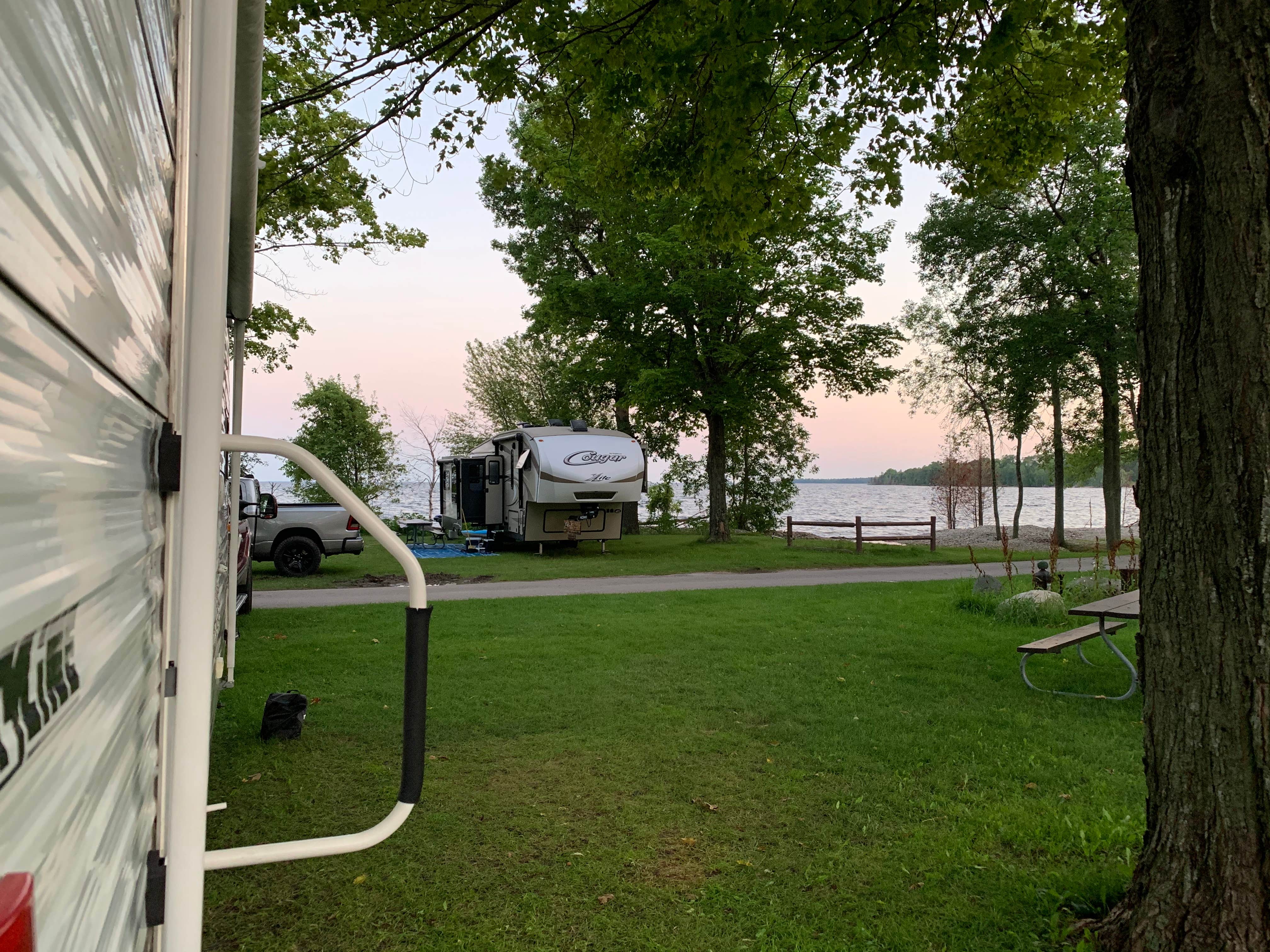 Laura B.'s photo of rv camping at J.W. Wells State Park Campground near Norway, MI