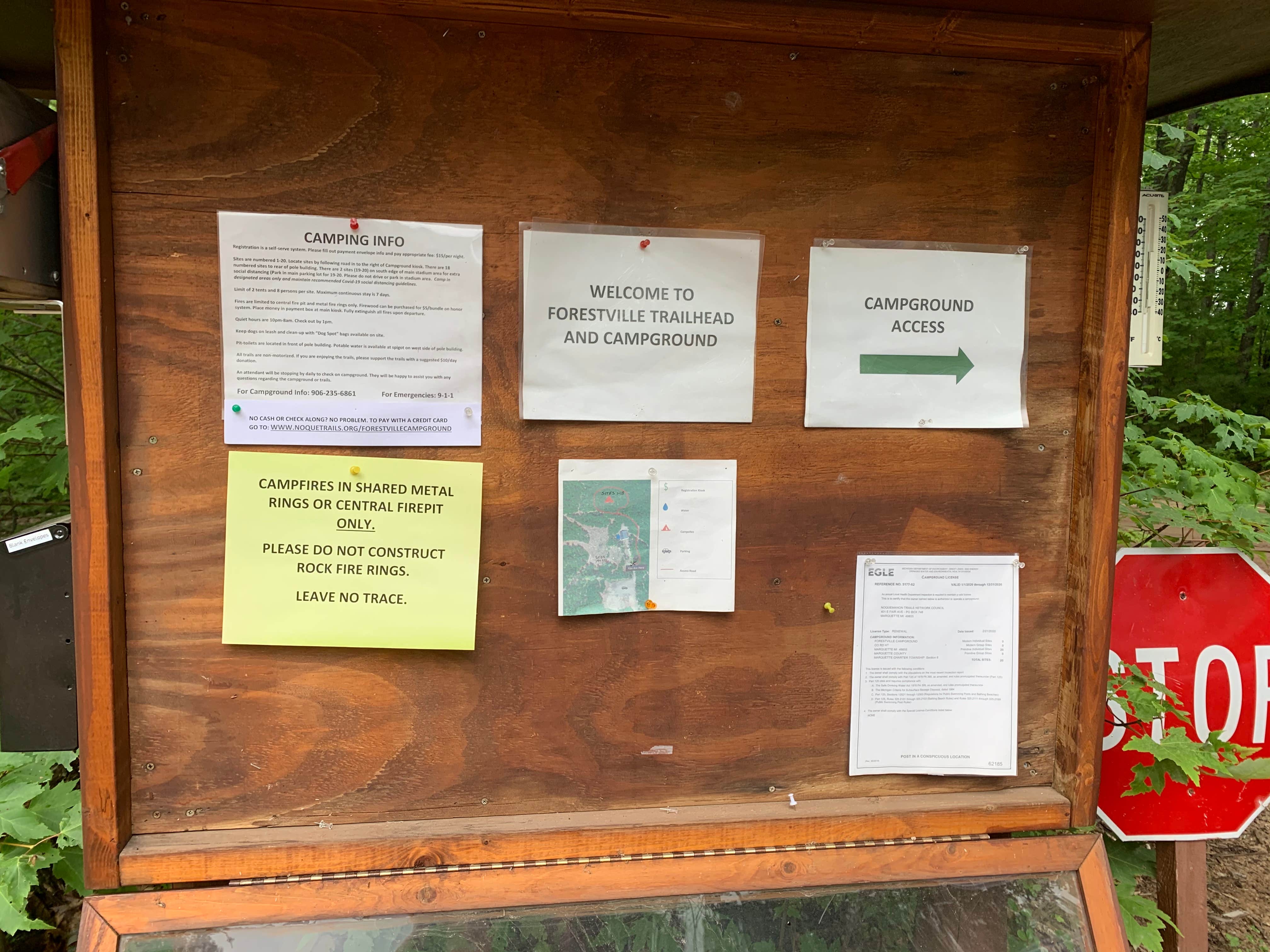 Camping near Brasswire Campground: Forestville Campground, Marquette, Michigan