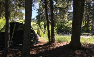 Dani- G.'s photo of tent camping at West Fork Madison Campground near Island Park, ID