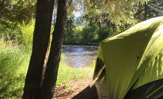 Dani- G.'s photo of tent camping at West Fork Madison Campground near Island Park, ID