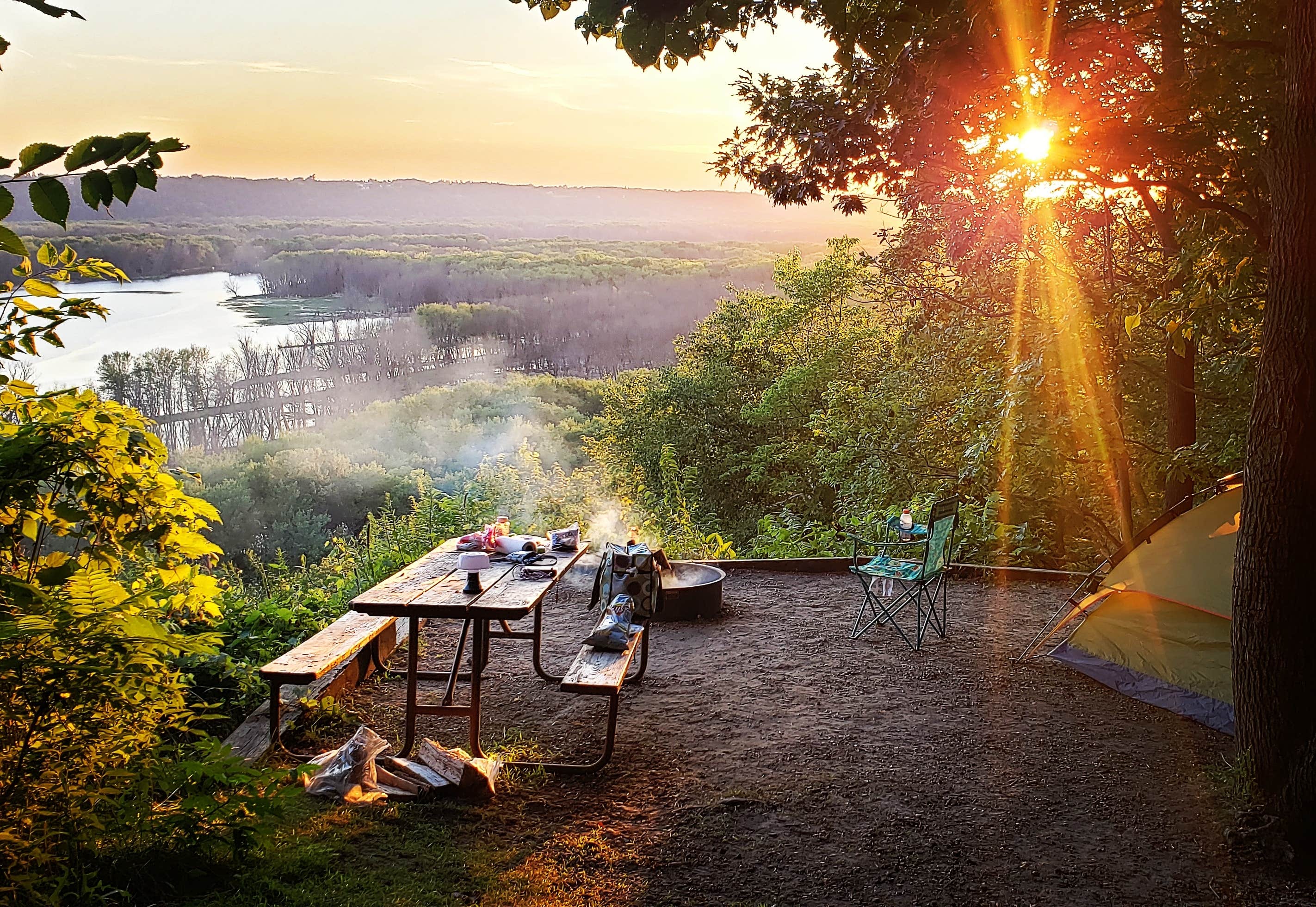 Rebecca B.'s photo at Nelson Dewey State Park Campground near Dubuque, IA