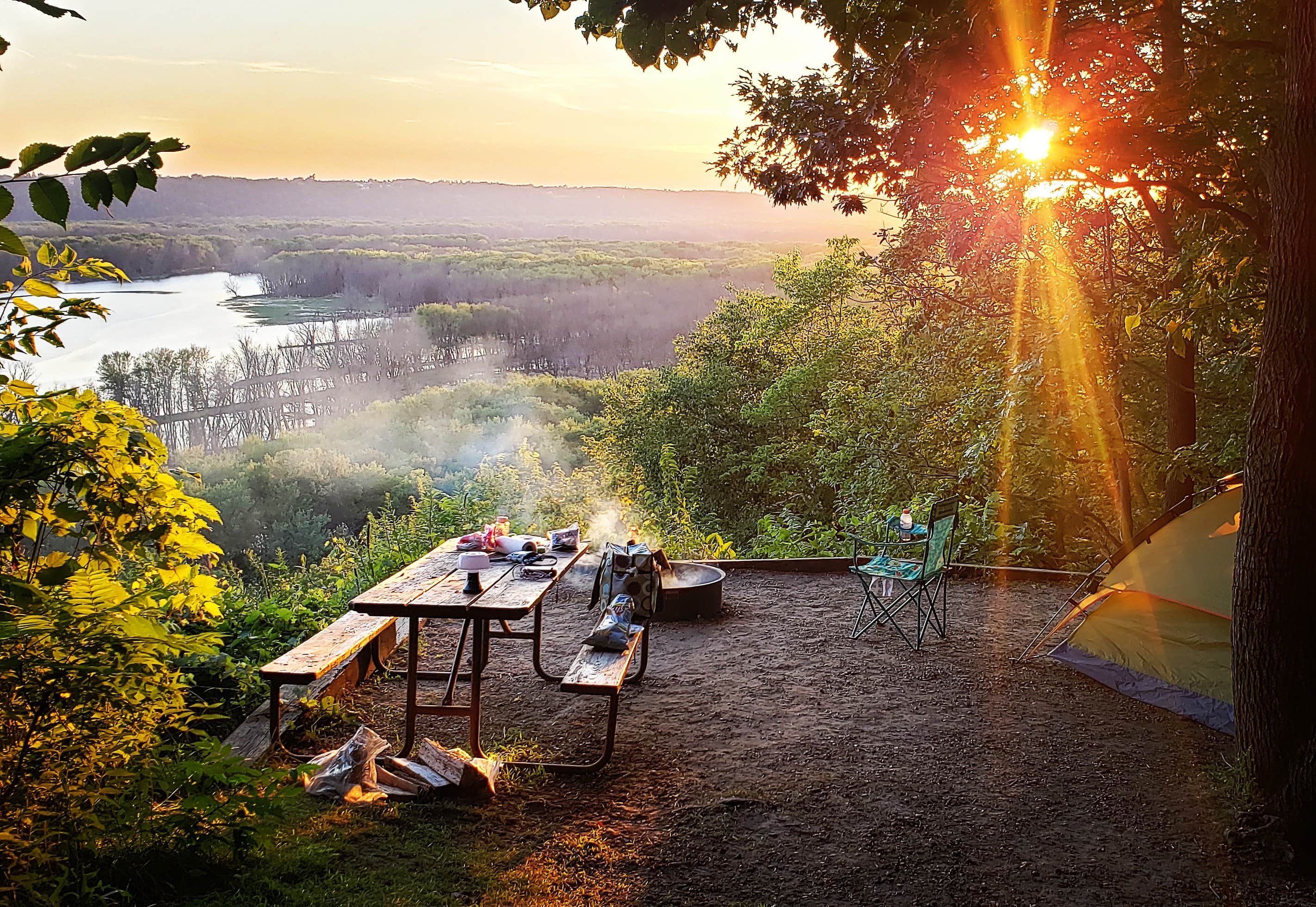 Nelson Dewey State Park Campground Cassville, WI