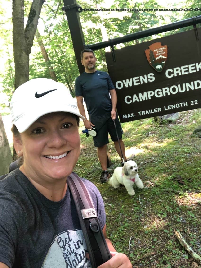 Conni B.'s photo of camping with pets at Owens Creek Campground — Catoctin Mountain Park near Frederick, MD
