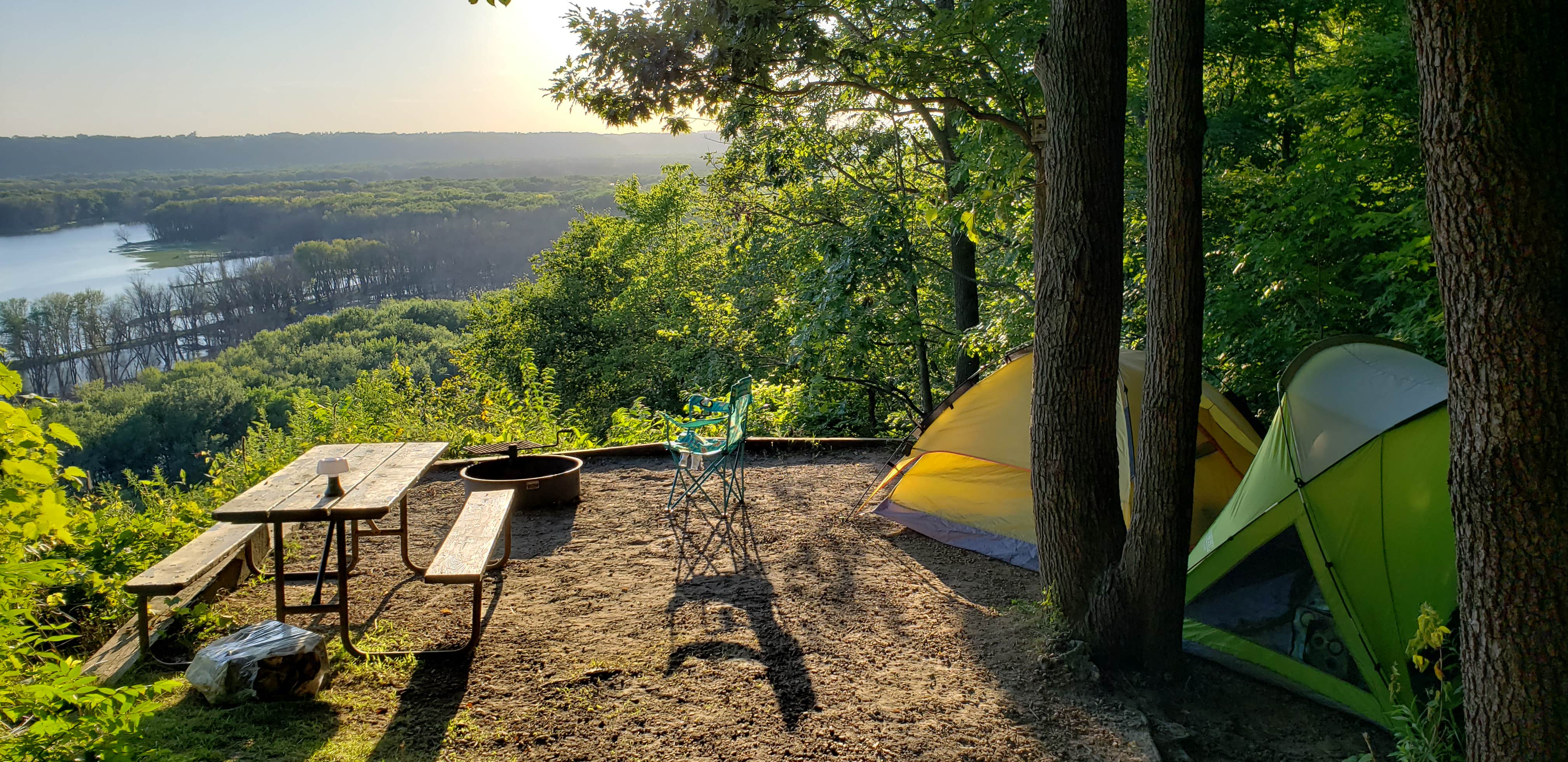 Rebecca B.'s photo at Nelson Dewey State Park Campground near Bagley, WI