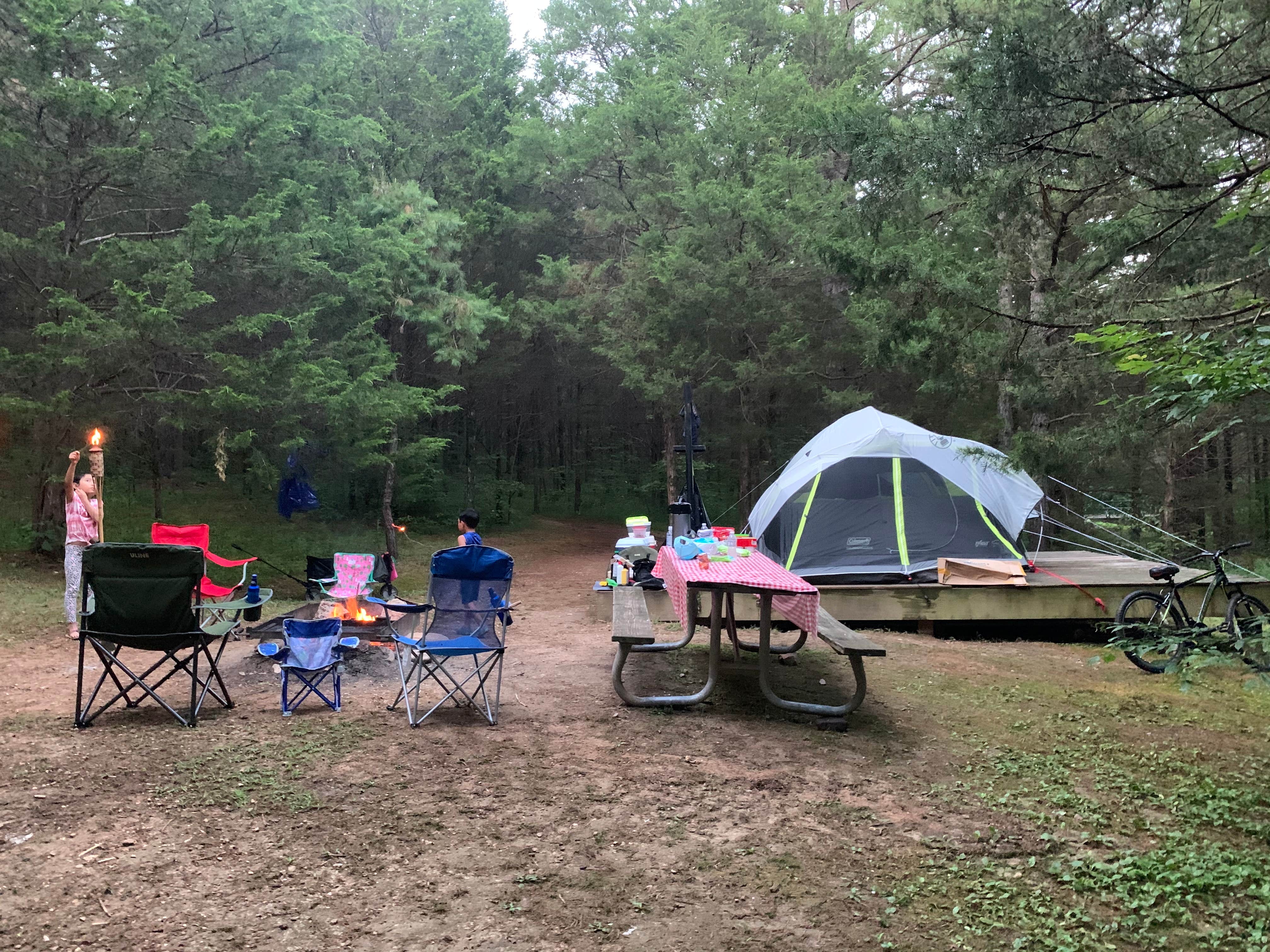 Angelo P.'s photo at Johnson's Shut-Ins State Park Campground near Black, MO