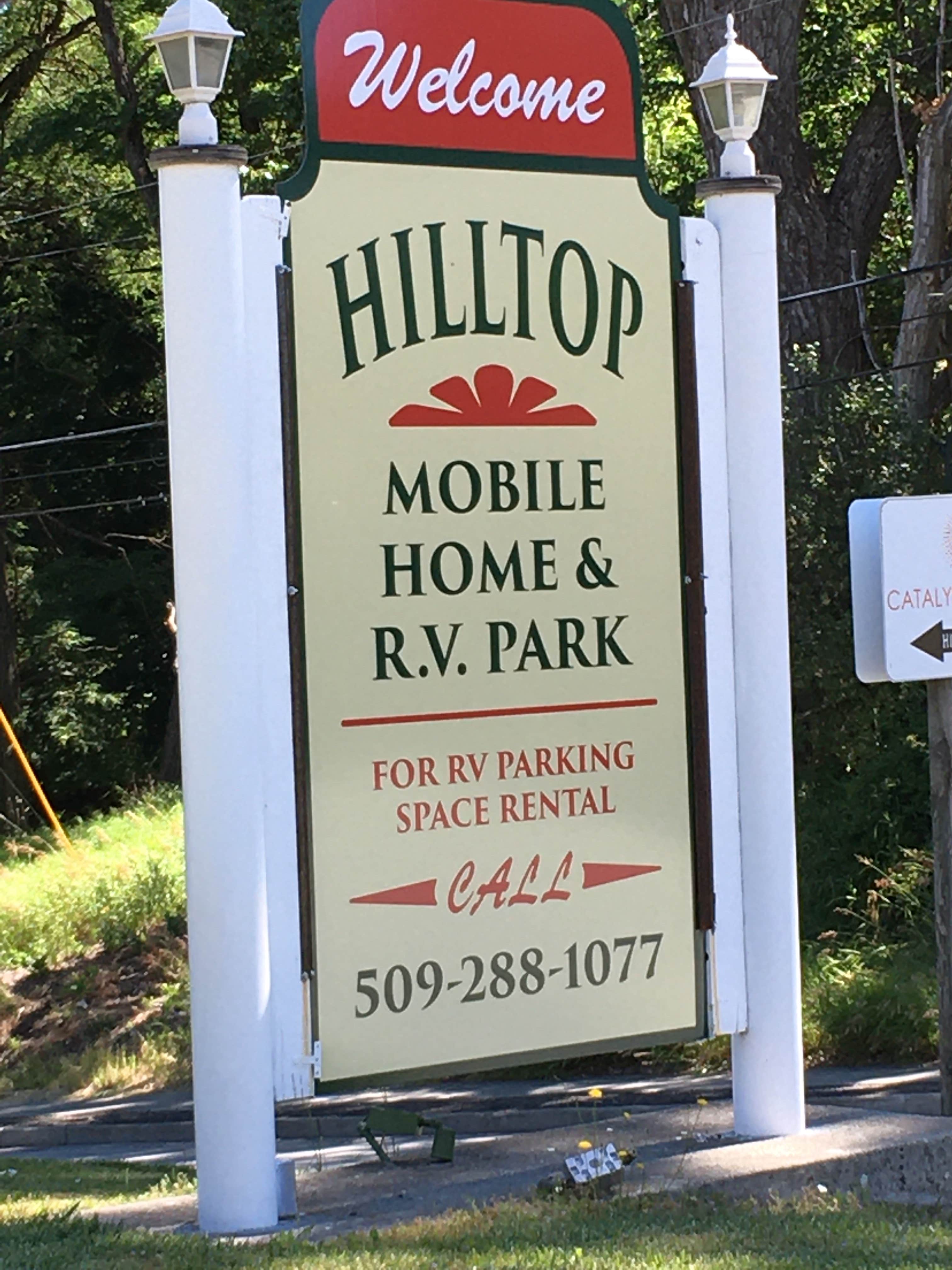 Camping near Airway X Motocross RV Park: Hilltop RV Park, Airway Heights, Washington