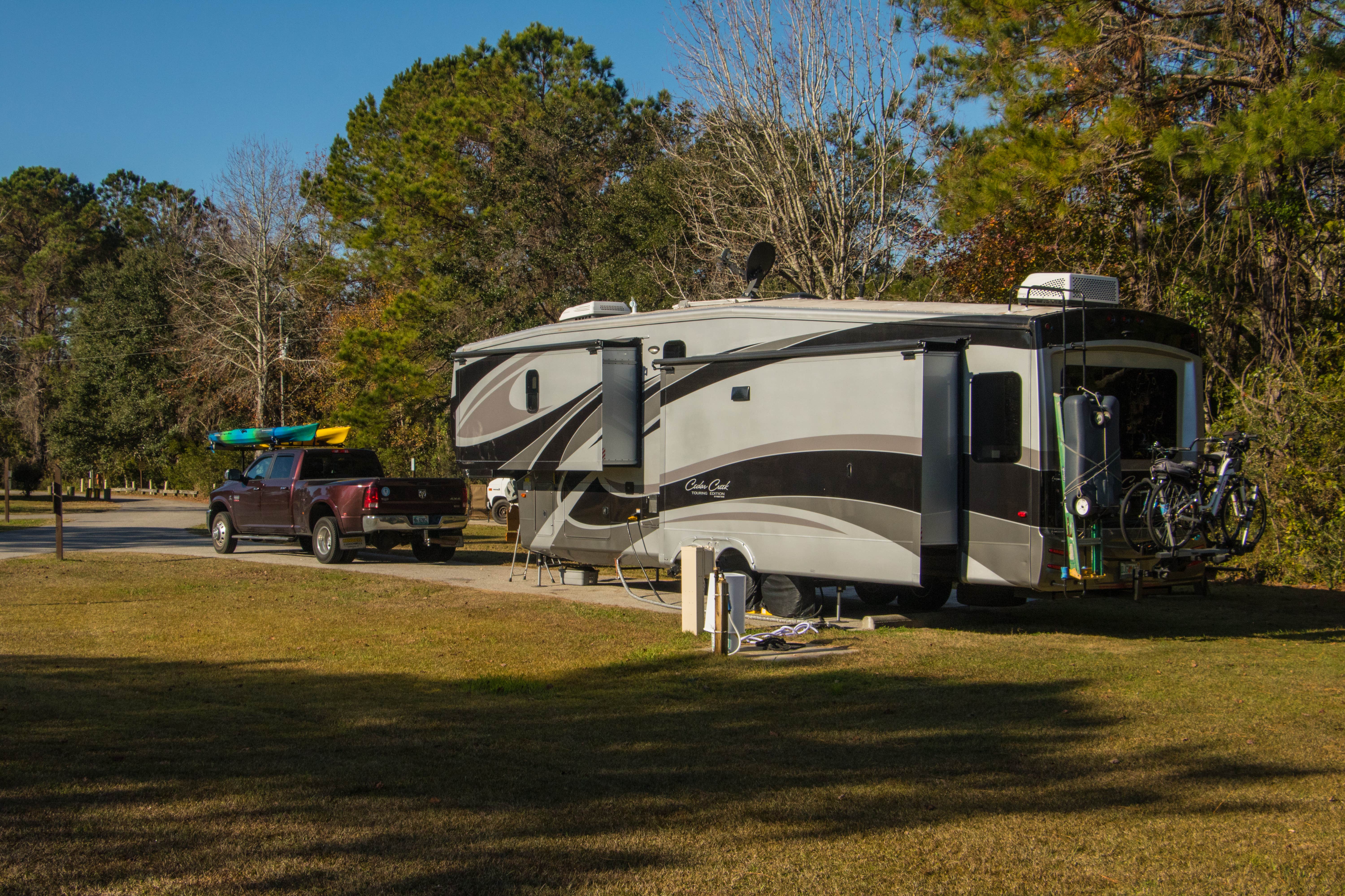 Shari  G.'s photo of rv camping at Buck Hall Recreation Area near Drayton, SC