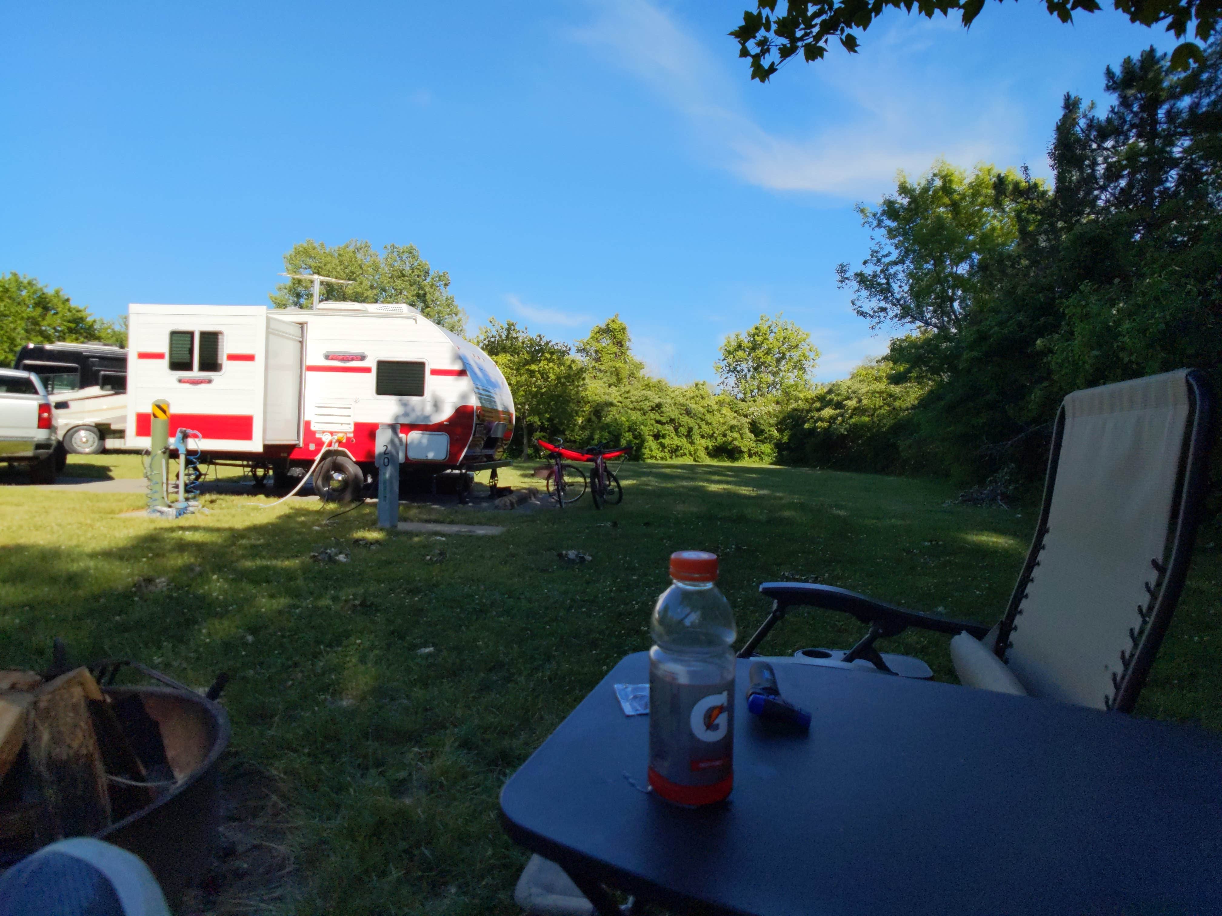 Daniel U.'s photo of rv camping at Kelleys Island State Park Campground near Put-in-Bay, OH