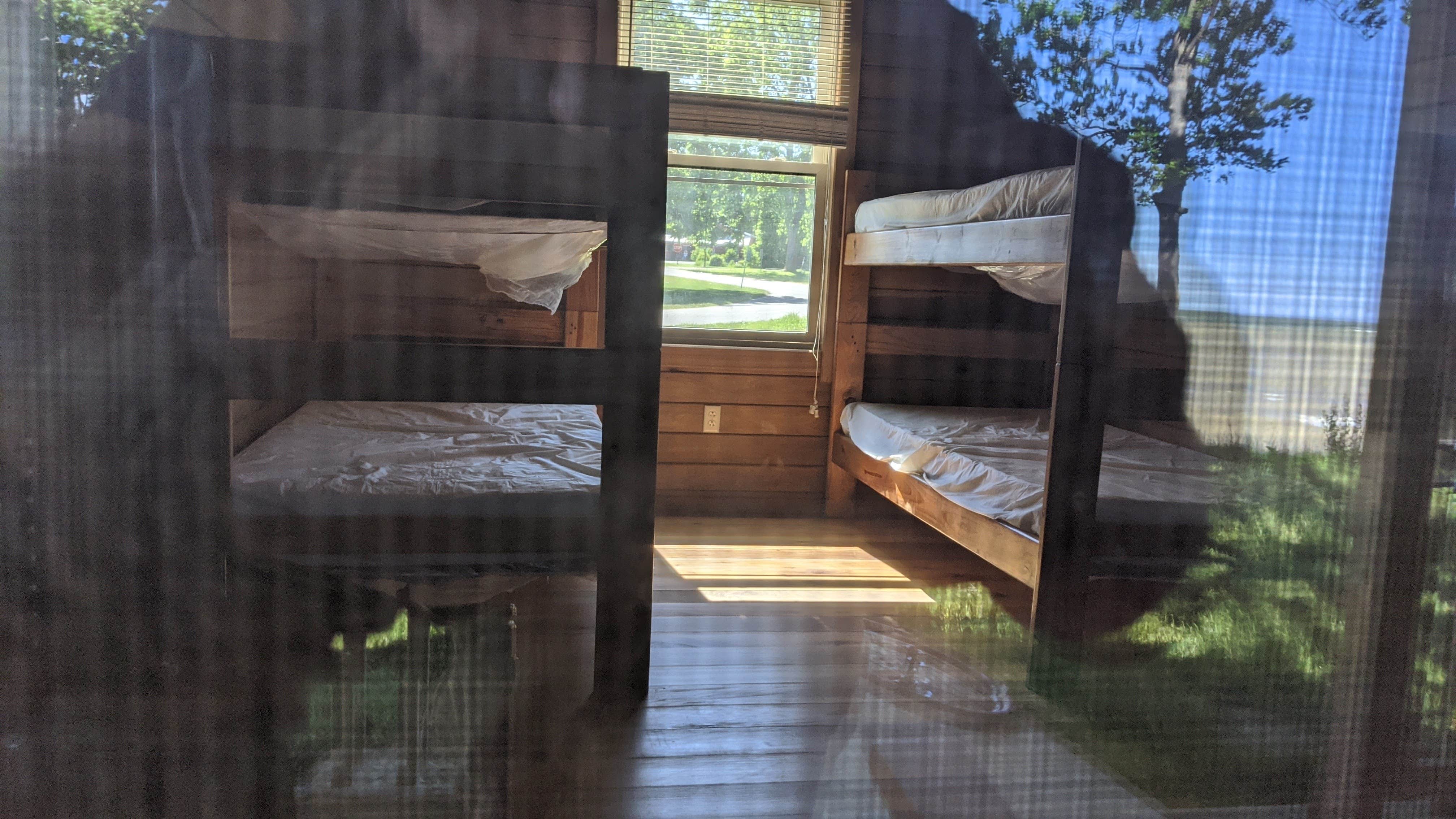 Daniel U.'s photo of glamping accommodations at Kelleys Island State Park Campground near Clyde, OH
