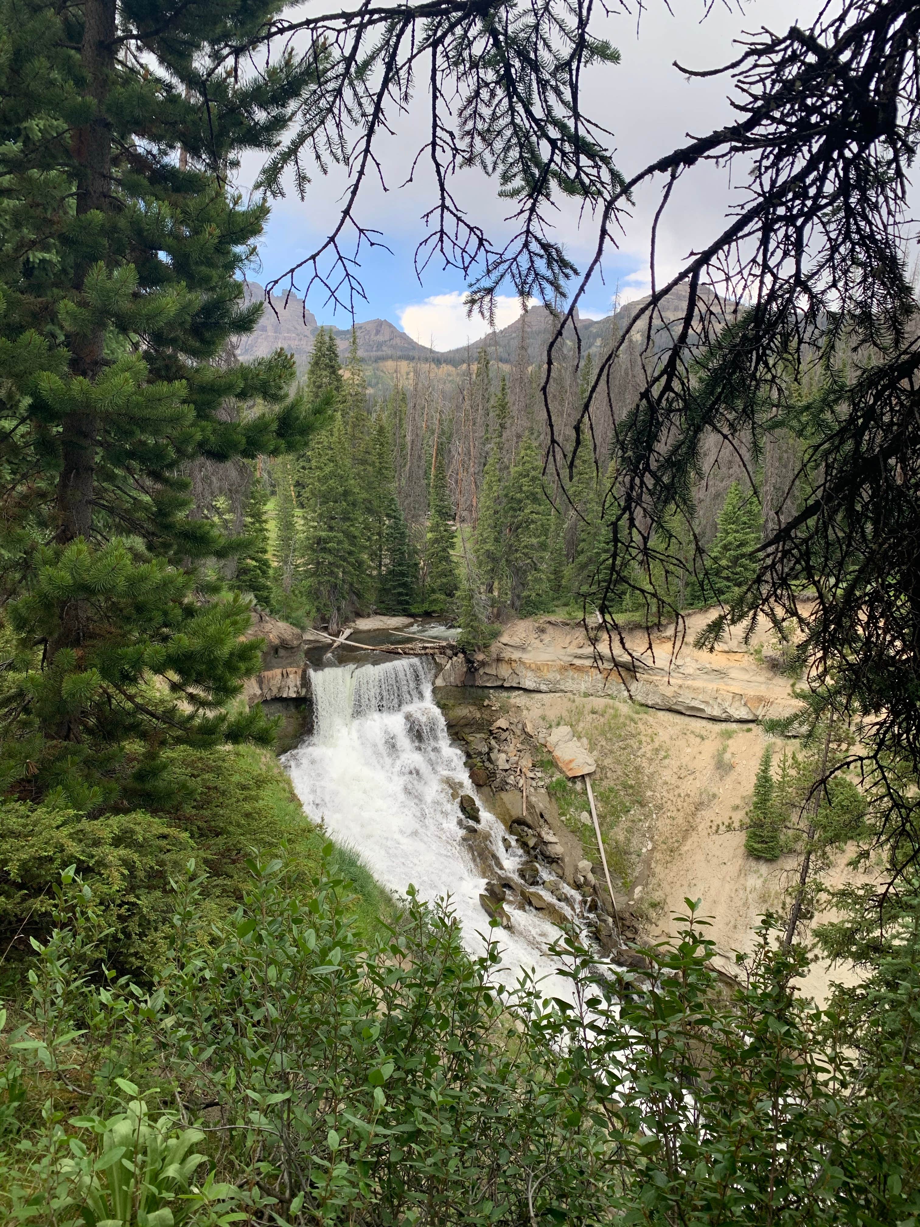 Camper-submitted photo at Falls Campground near Dubois, WY