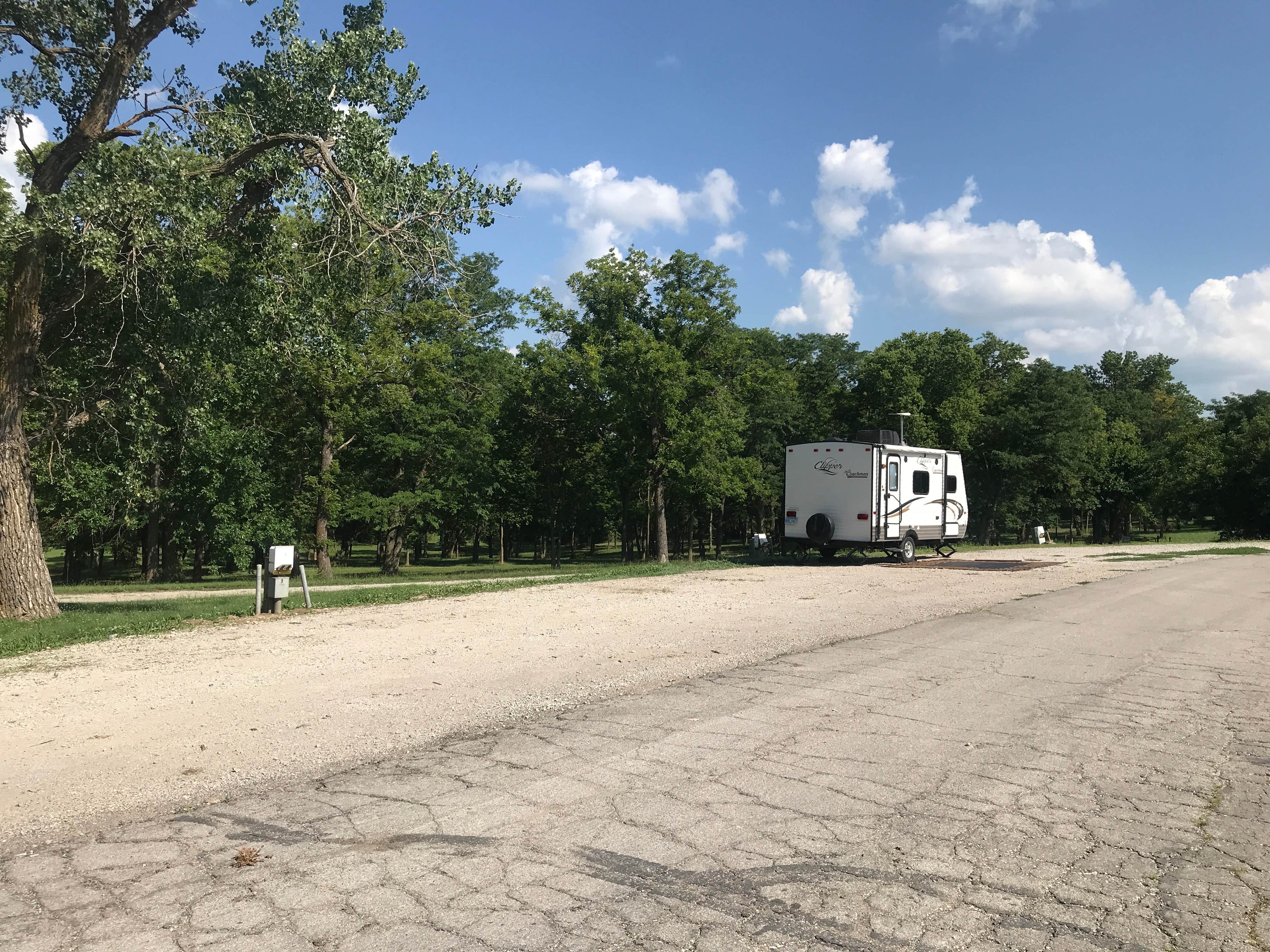 Crystal C.'s photo of rv camping at Warnock Lake Park near Hiawatha, KS