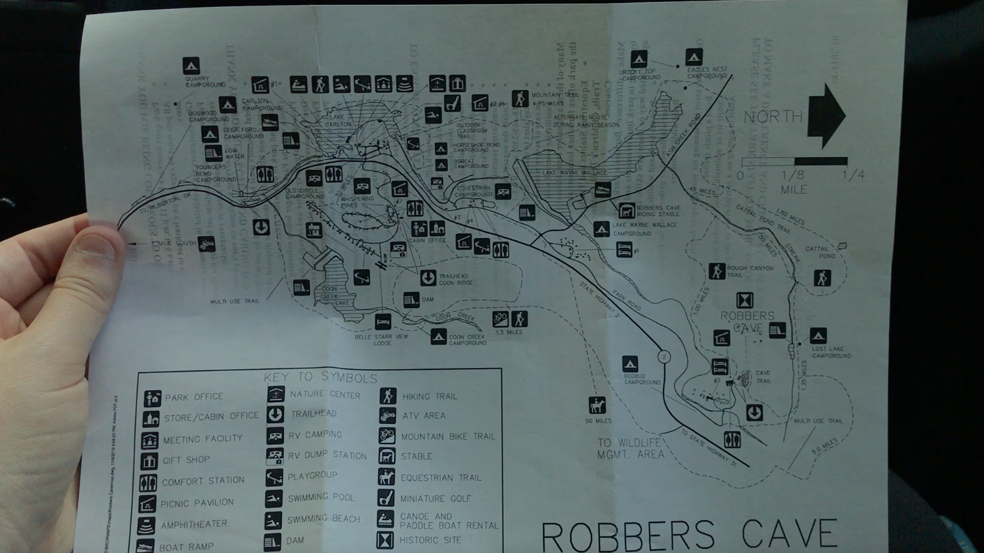 Camper submitted image from Robbers Cave State Park — Robbers Cave State Resort Park - 5
