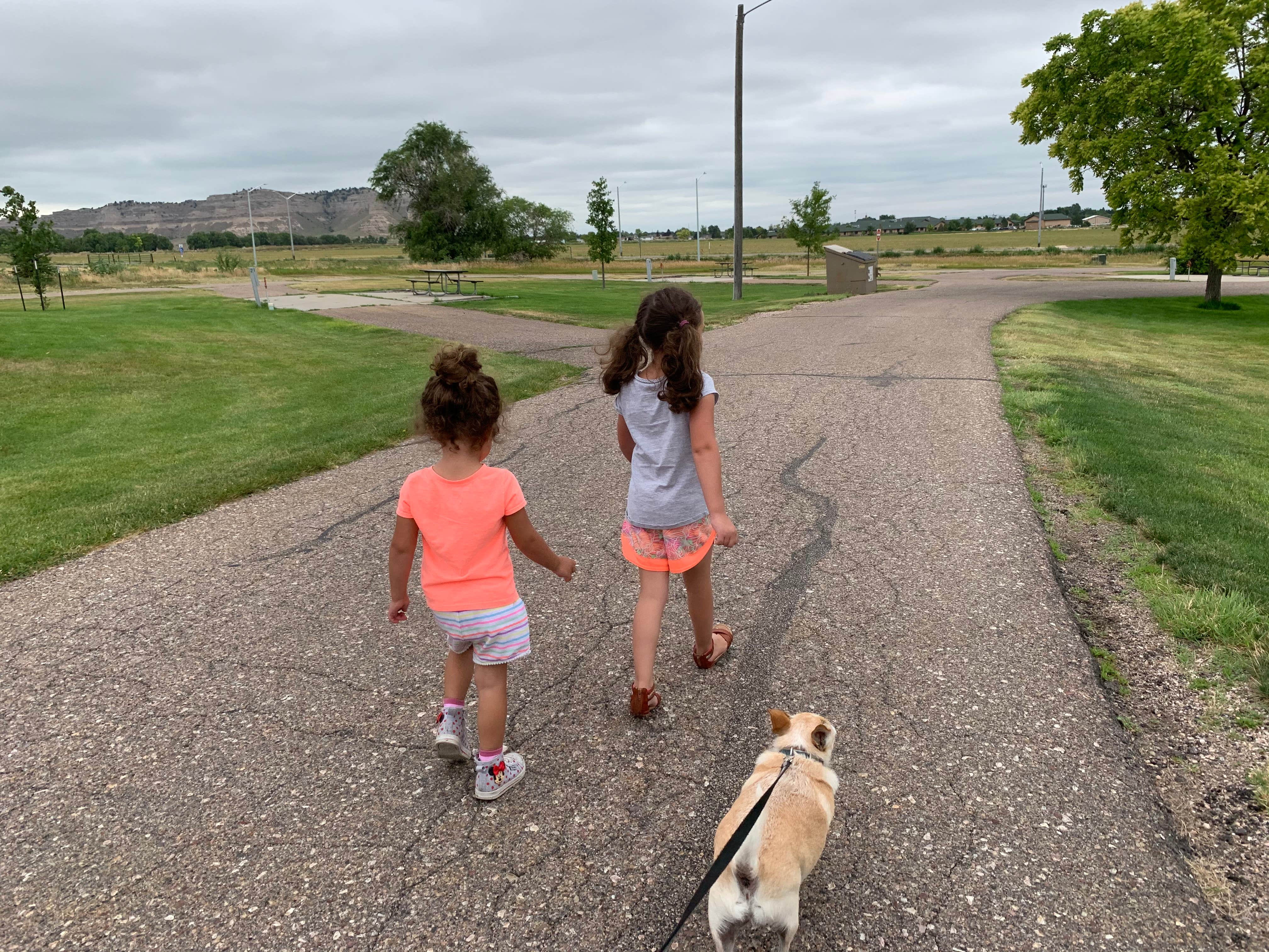 Melissa V.'s photo of camping with pets at Robidoux RV Park in Nebraska