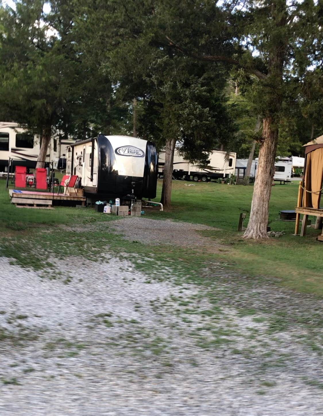Lori H.'s photo of rv camping at Mountain Cove Marina & RV Park near Rutledge, TN