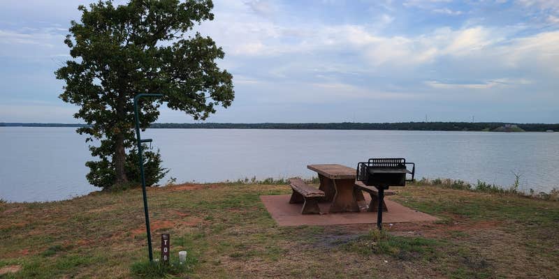 Camper submitted image from Clear Bay Point — Lake Thunderbird State Park