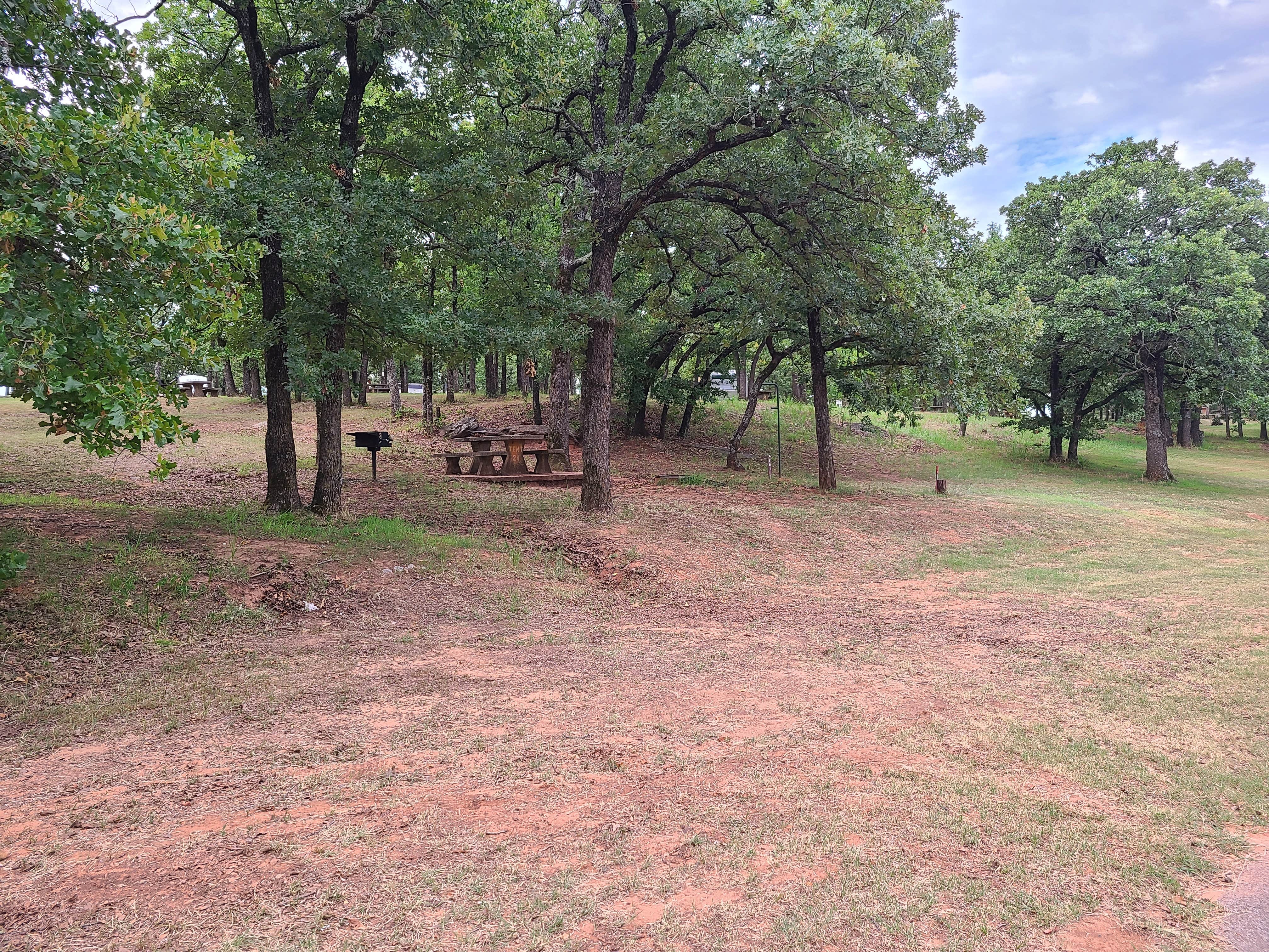 Camper-submitted photo at Lake Thunderbird State Park - Rose Rock RV Campground near Goldsby, OK