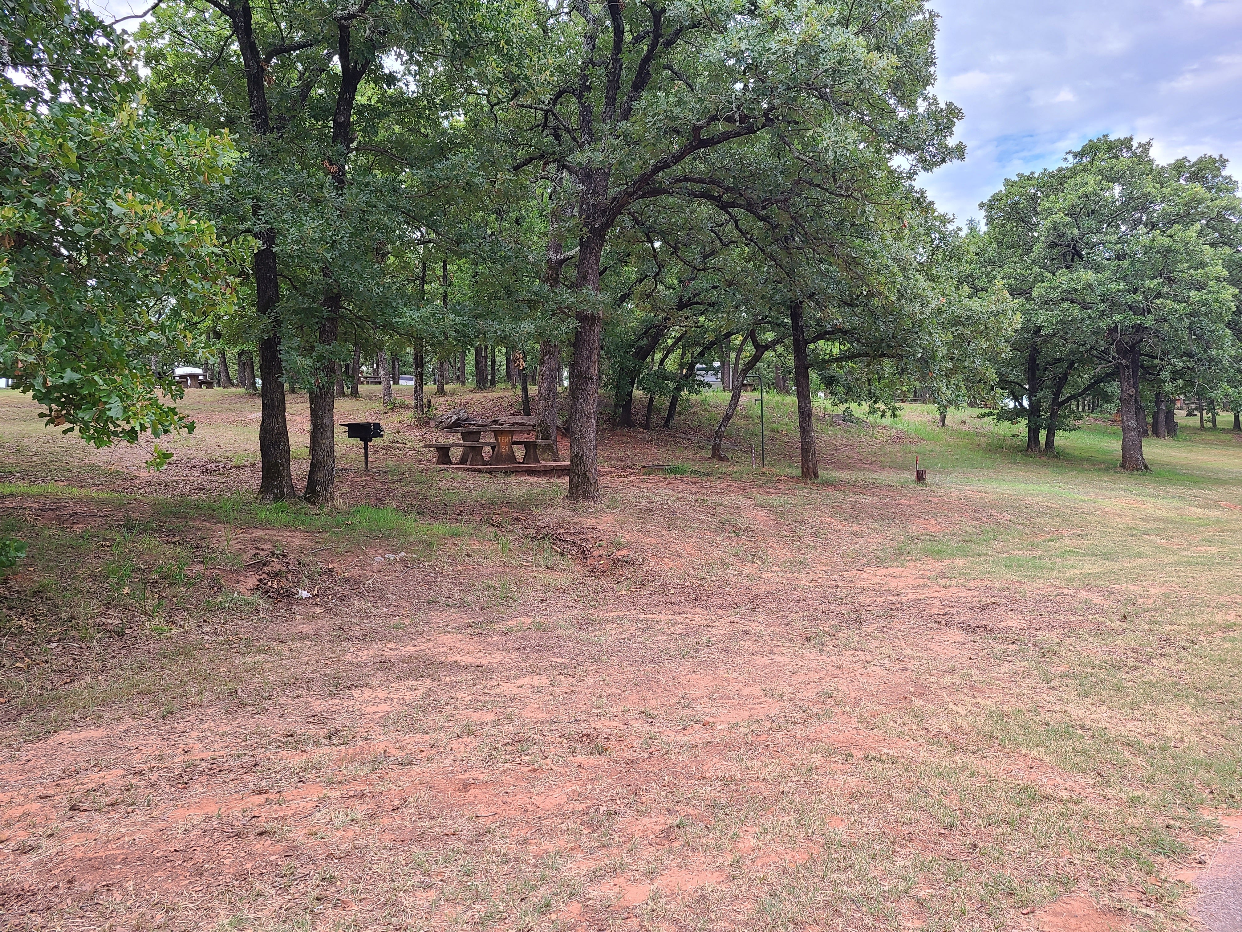 Camper submitted image from Lake Thunderbird State Park - Rose Rock RV Campground - 2