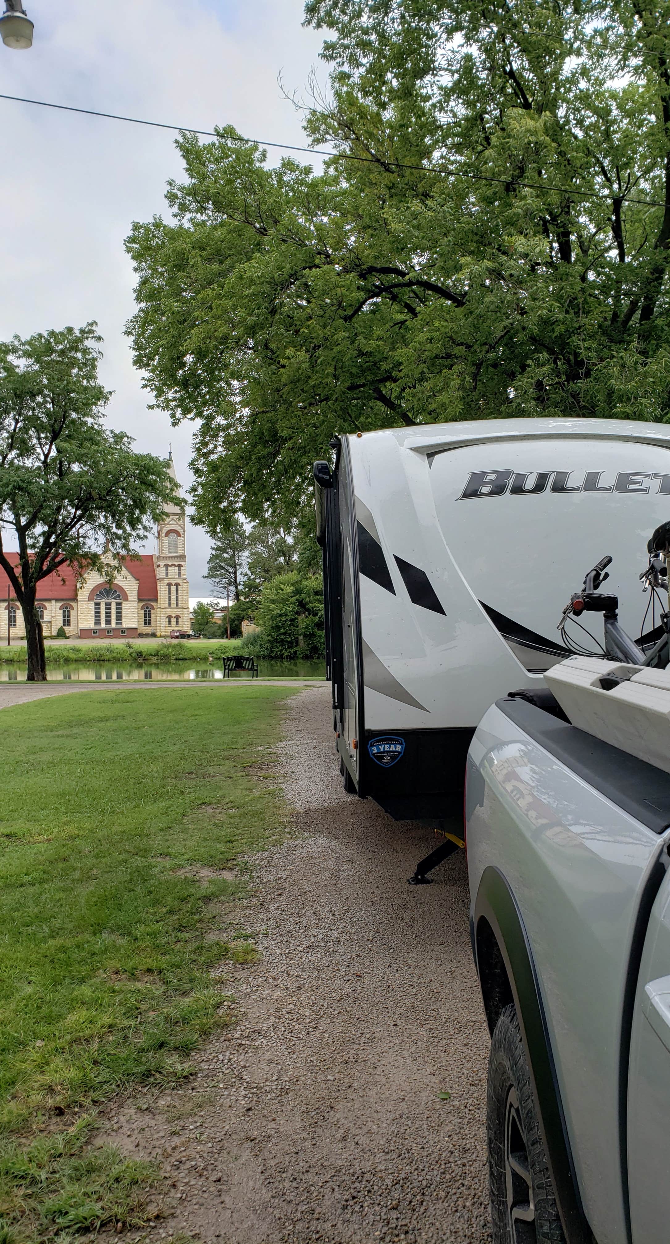 KIM V.'s photo of rv camping at Ellis Lakeside Campground near Hays, KS
