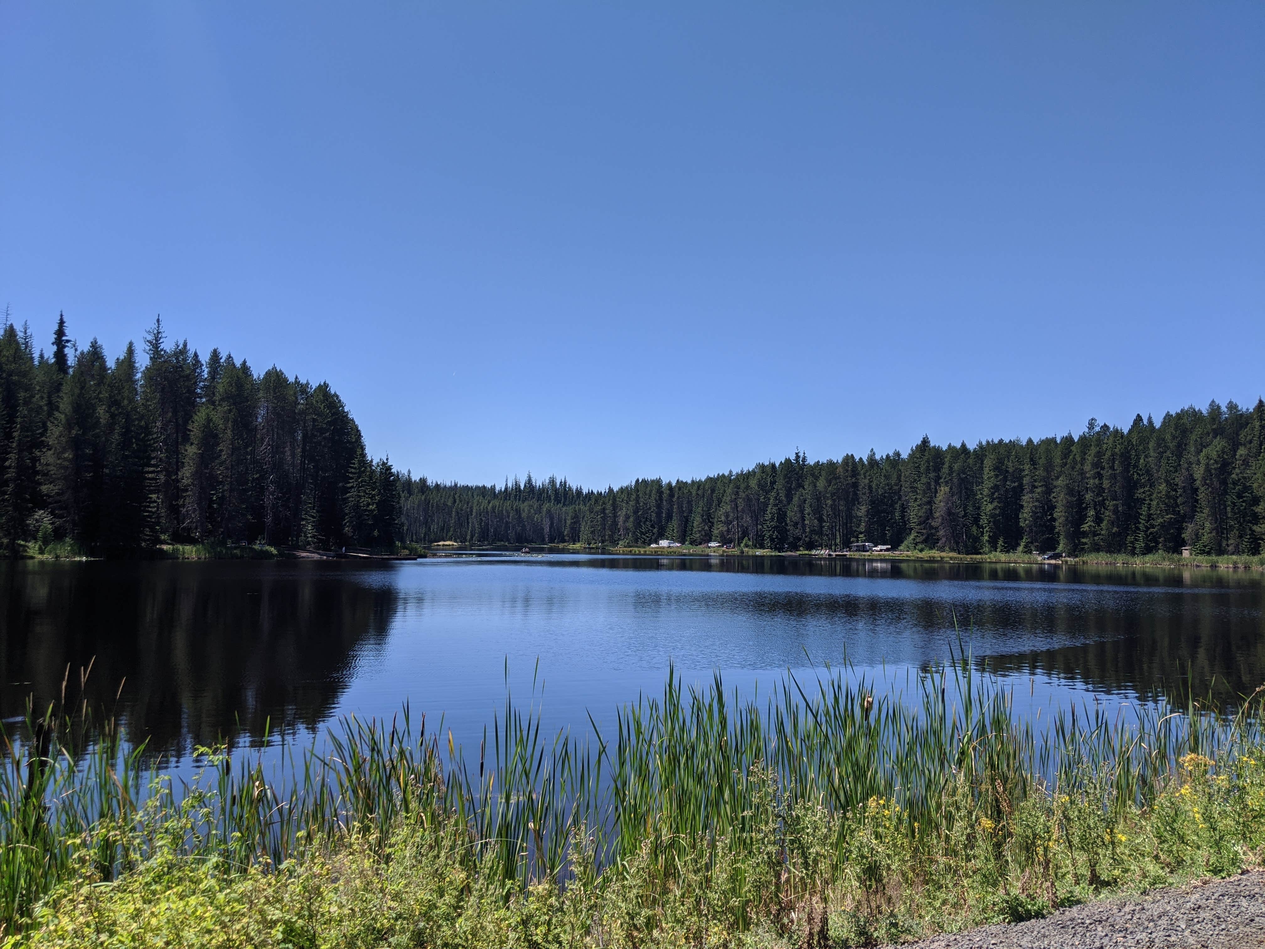 Moose Creek Reservoir Access Camping, Deary, ID