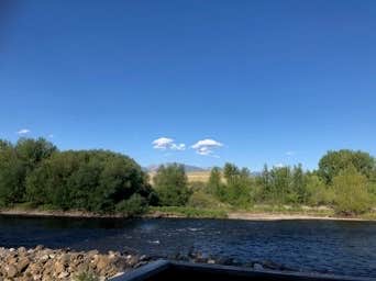 Camper-submitted photo at Andreas on the River RV Park near Cobalt, ID