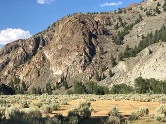 Camping near Deadman Hole: Winged Fork Pl Dispersed, Clayton, Idaho