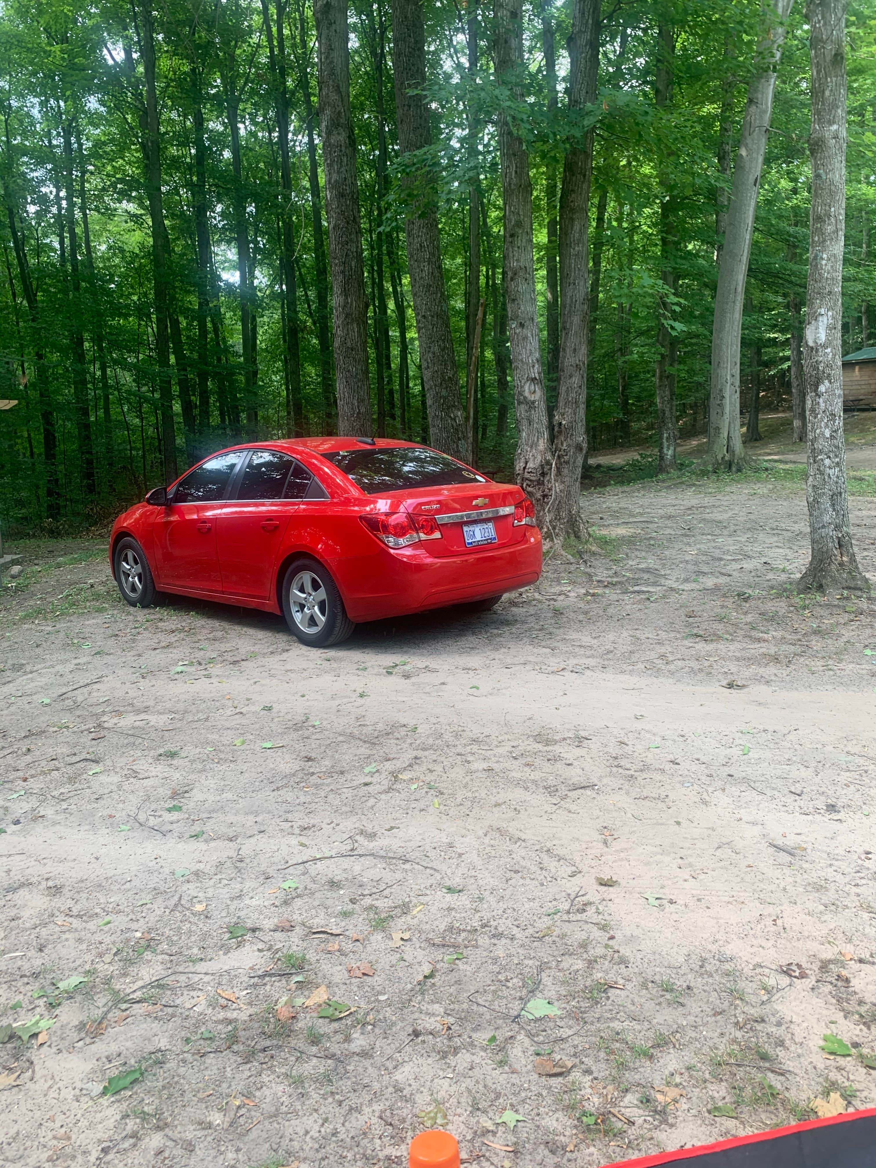 Camper-submitted photo at Cadillac Woods Campground near Lake, MI