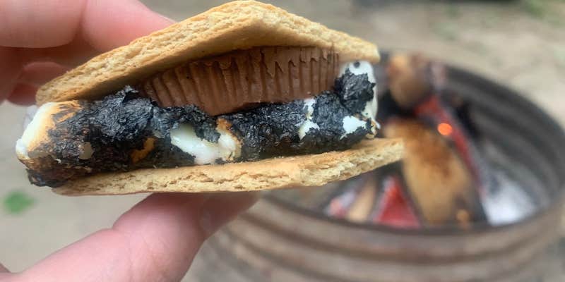 Camper submitted image from Cadillac Woods Campground