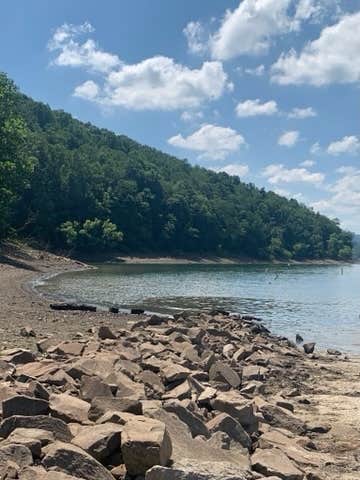 Camper-submitted photo at Yough Lake Campground at Tub Run near Grantsville, MD