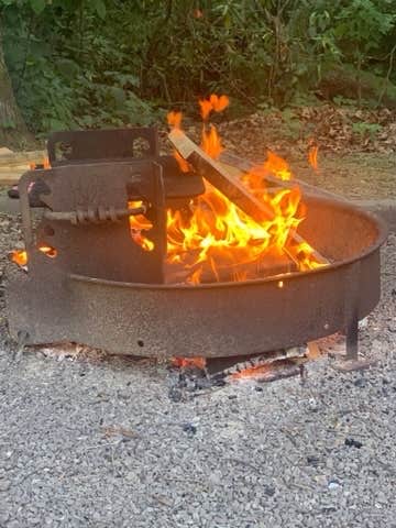 Camper-submitted photo at Yough Lake Campground at Tub Run near Grantsville, MD