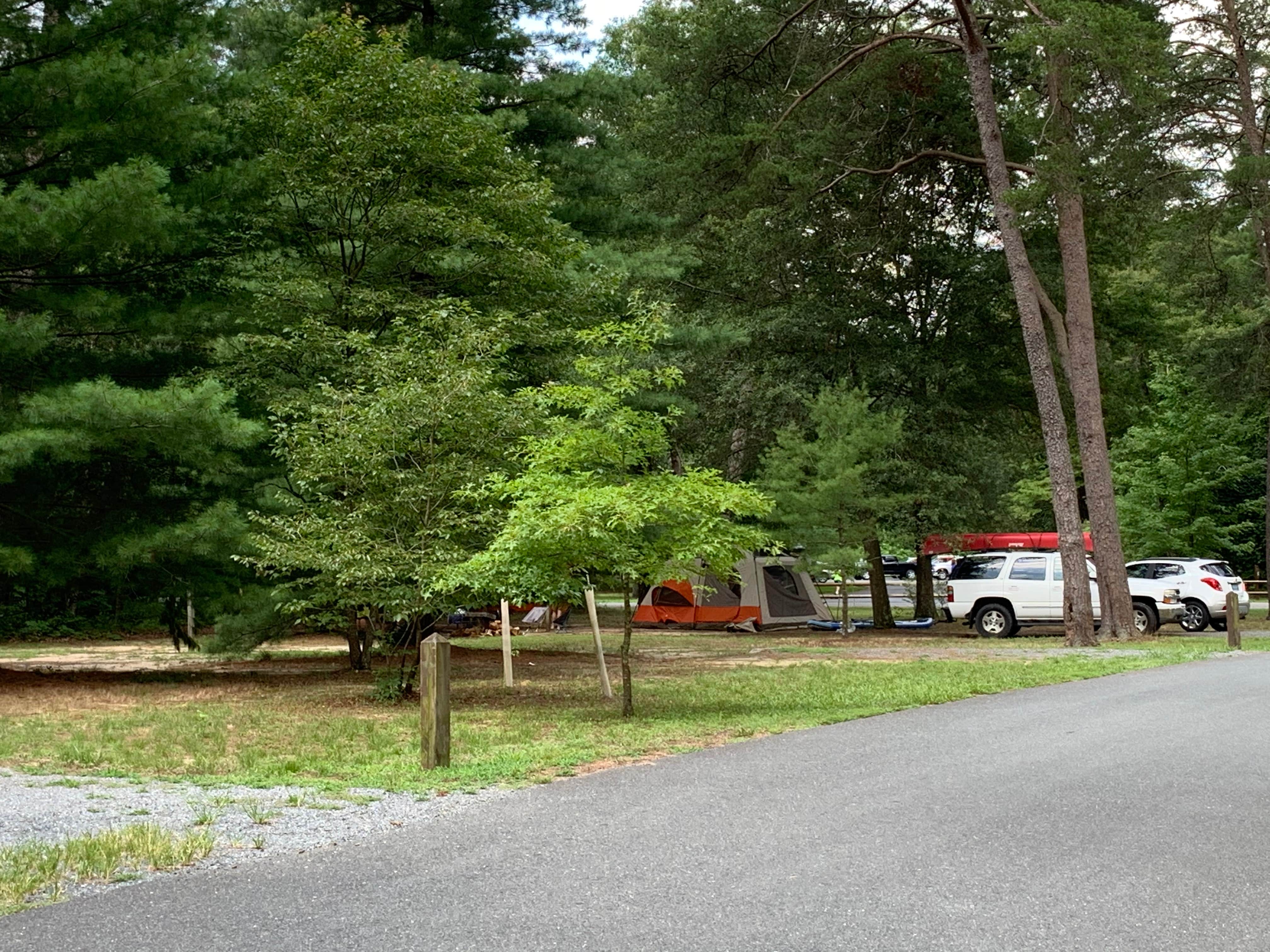 Laure D.'s photo of rv camping at Martinak State Park Campground near Arnold, MD