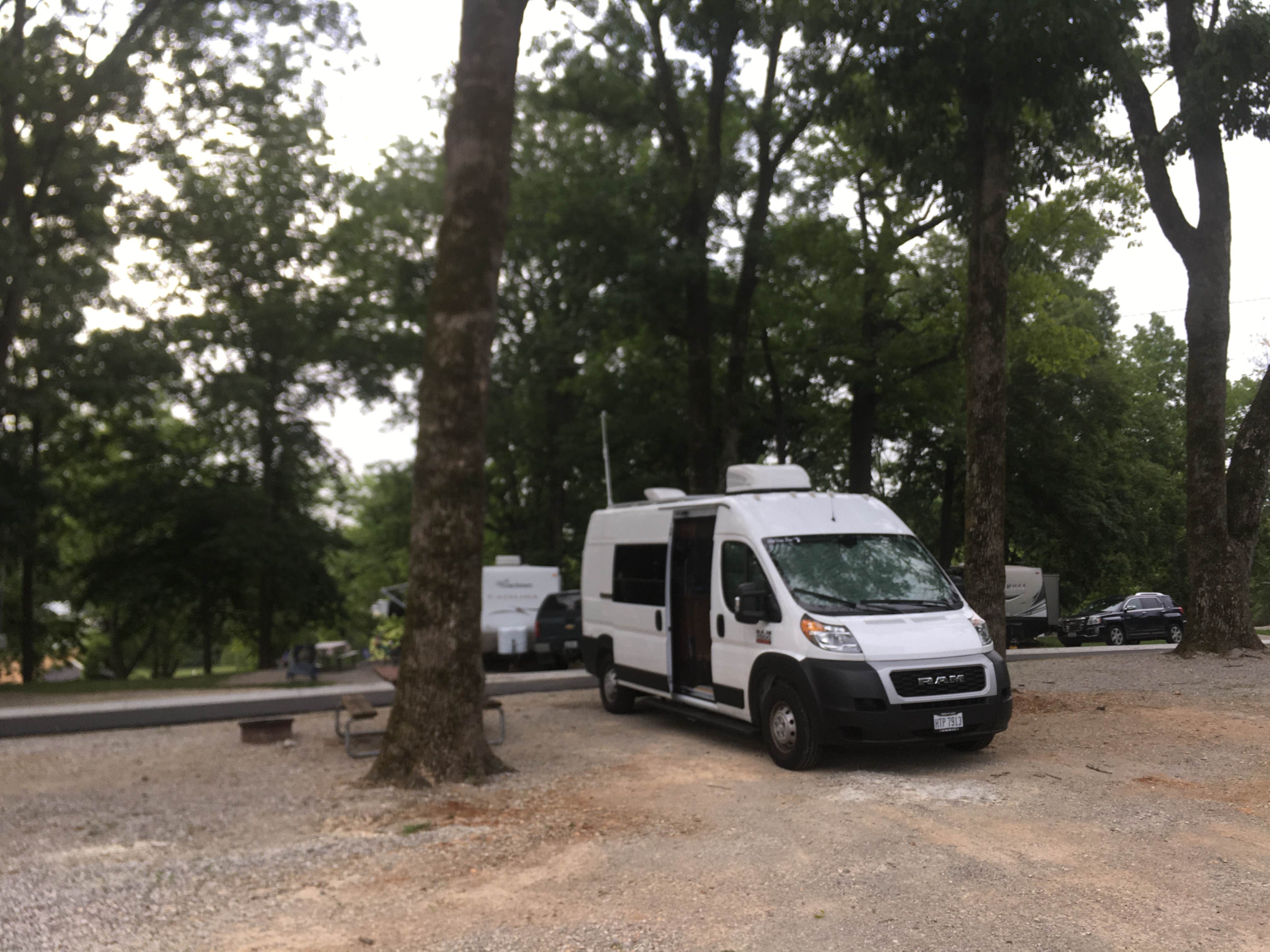 Mike W.'s photo of rv camping at Horse Cave KOA near Mammoth Cave National Park