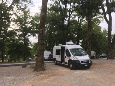 Mike W.'s photo of rv camping at Horse Cave KOA near Mammoth Cave National Park