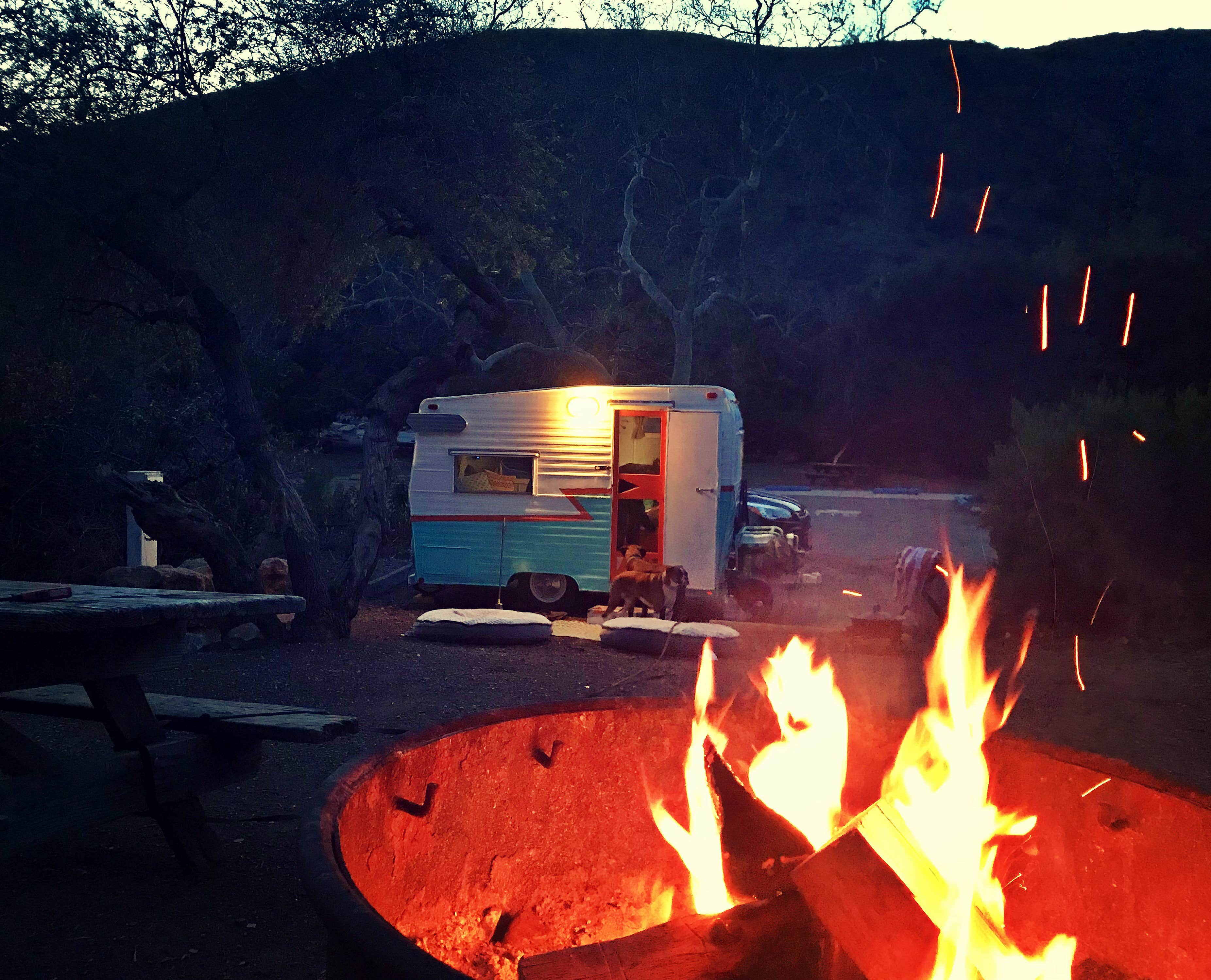 E L.'s photo of rv camping at Canyon Campground — Leo Carrillo State Park Campground near El Nido, CA
