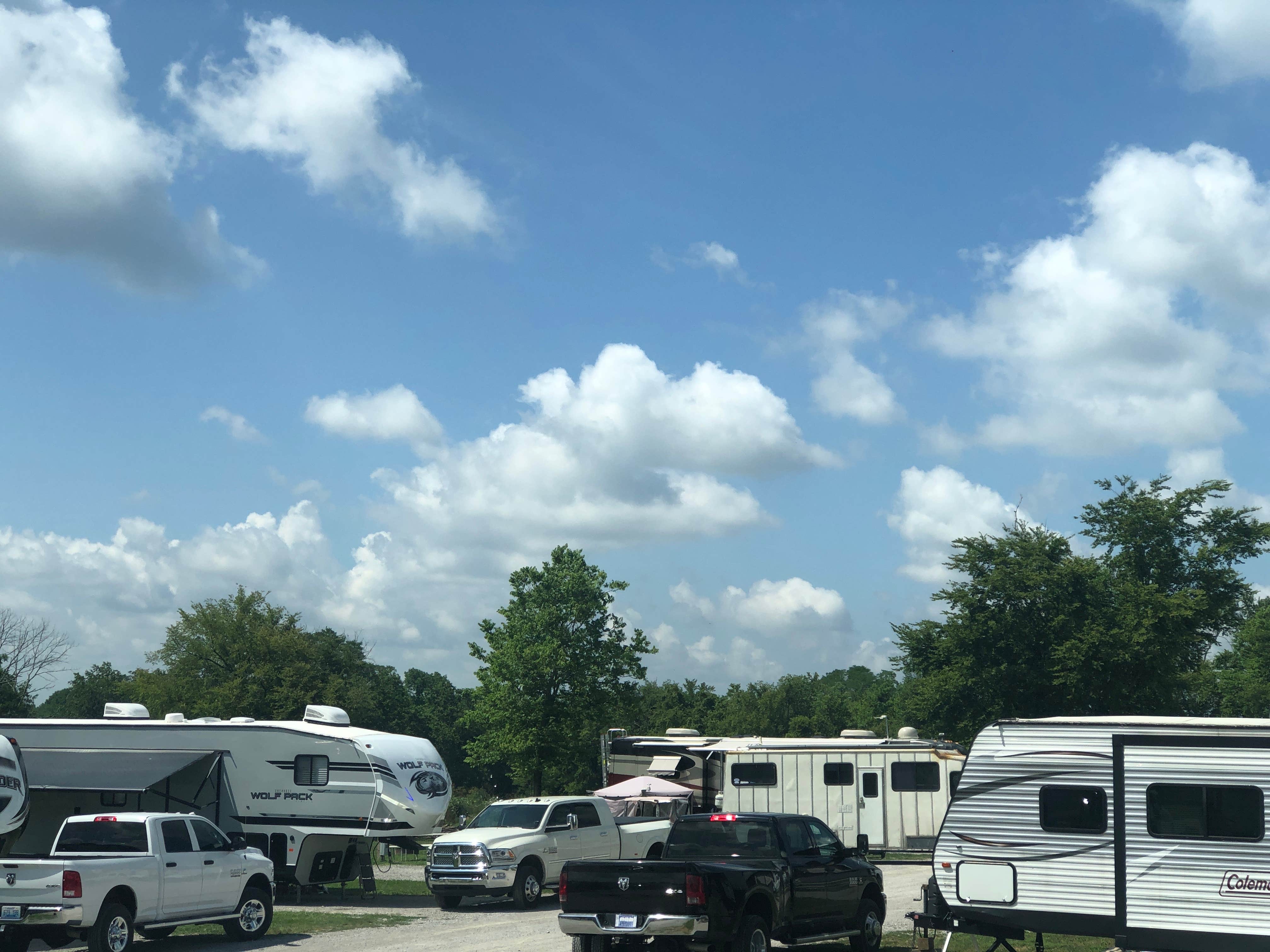 Laura H.'s photo of rv camping at Whispering Hills RV Park, Inc near Carrollton, KY
