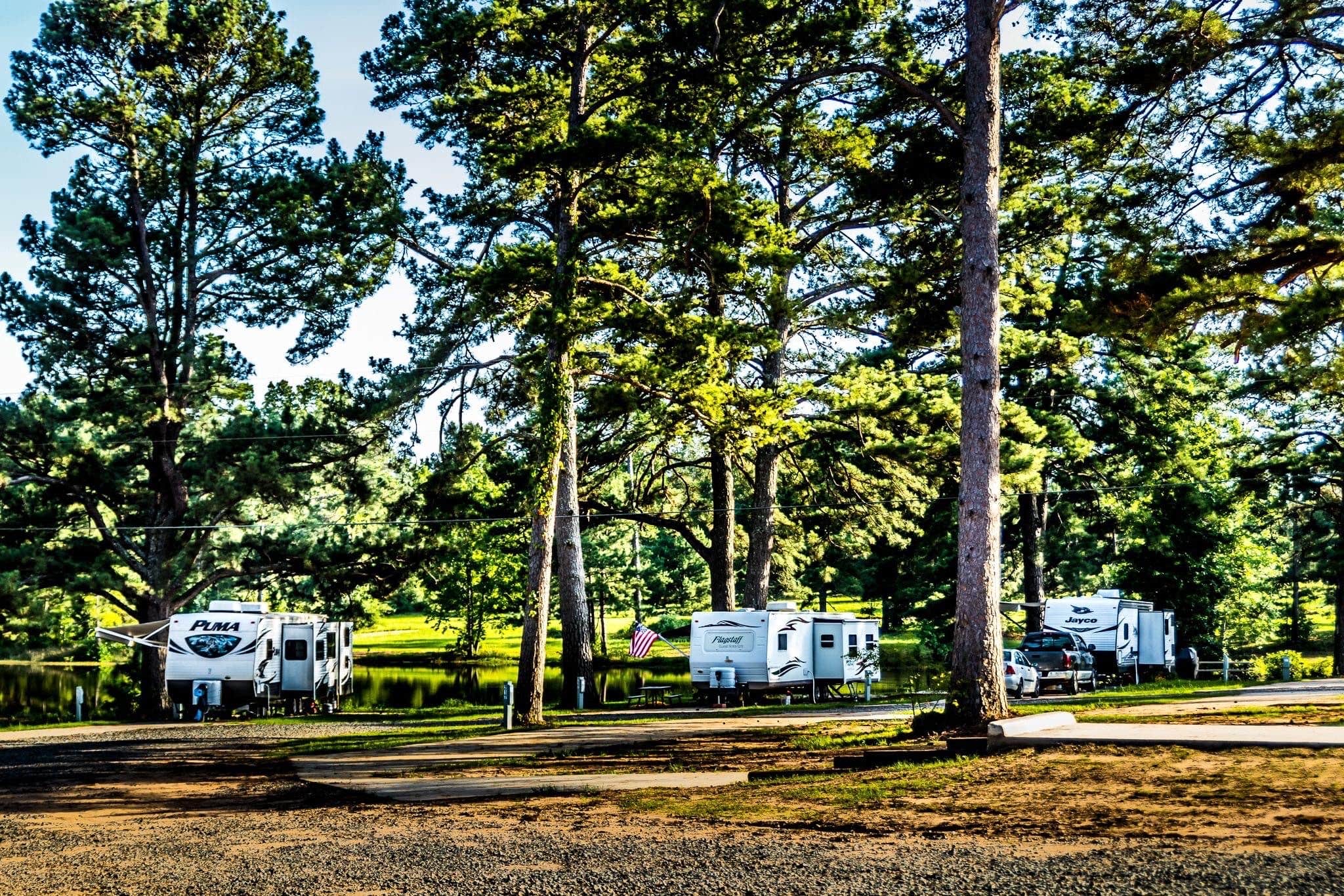 Kim B.'s photo at Forest Lake RV Park near Millwood Lake