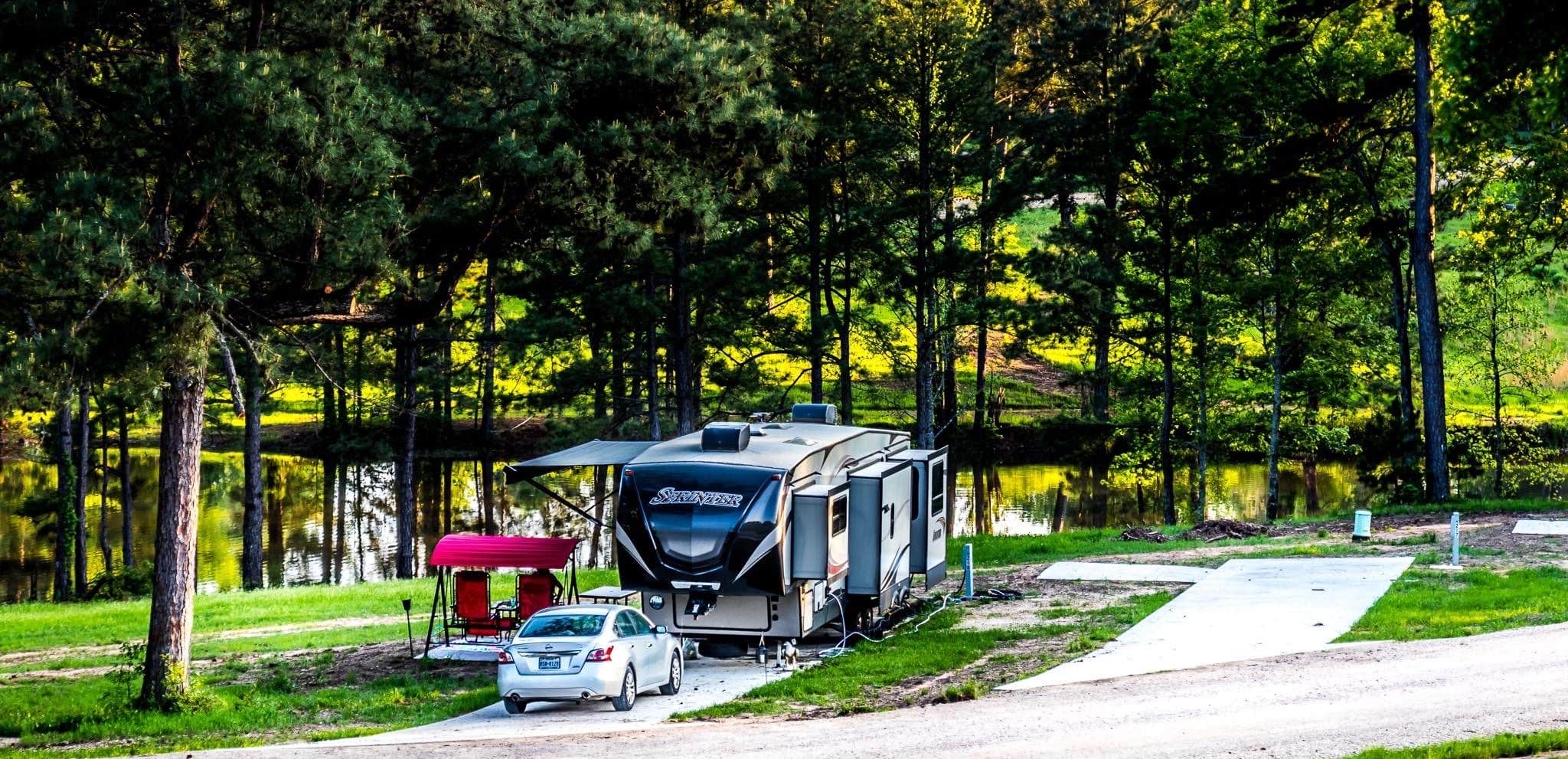 Camper-submitted photo at Forest Lake RV Park near Wake Village, TX