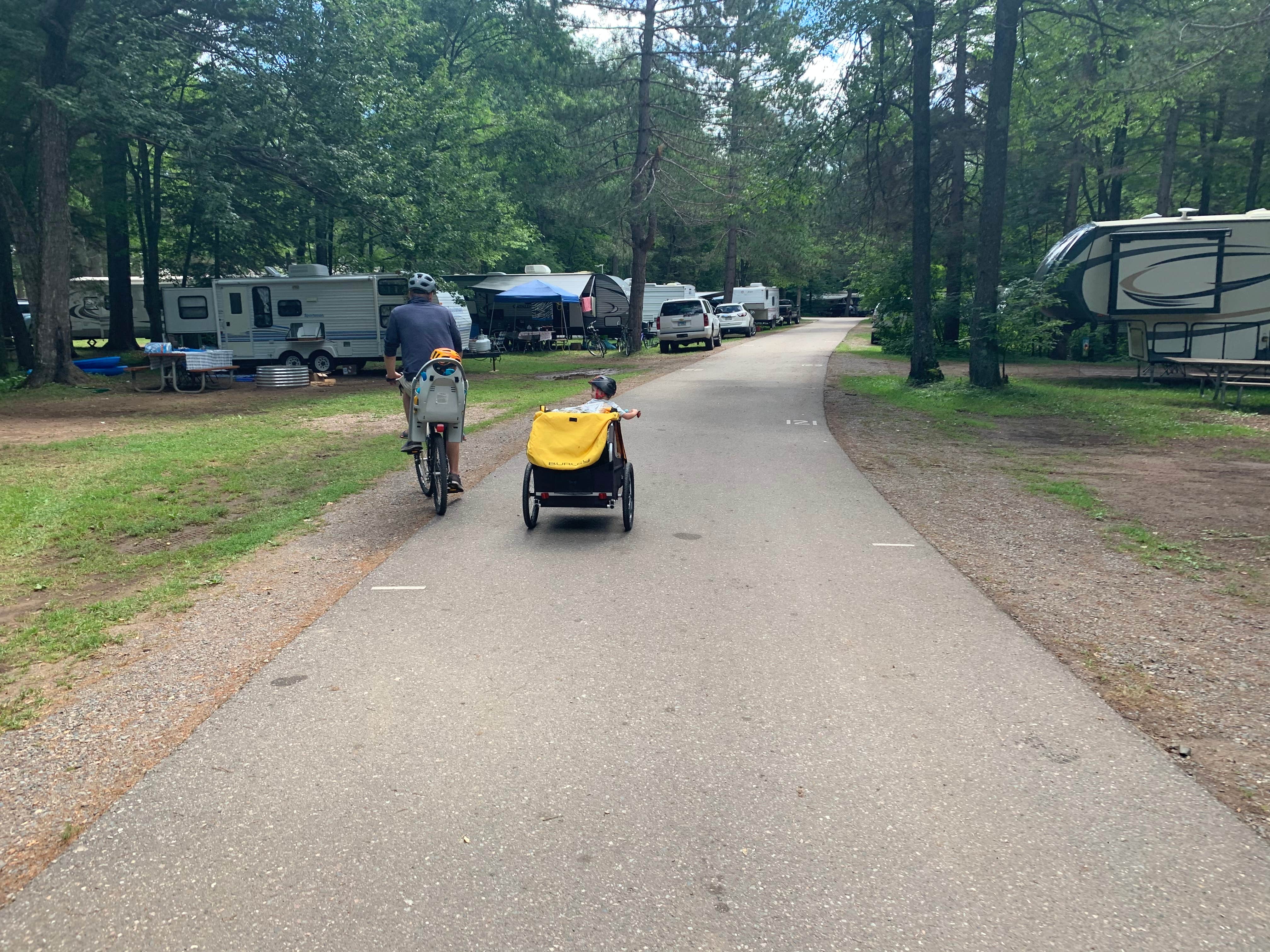 Jamie B.'s photo of rv camping at Van Riper State Park Campground near Republic, MI