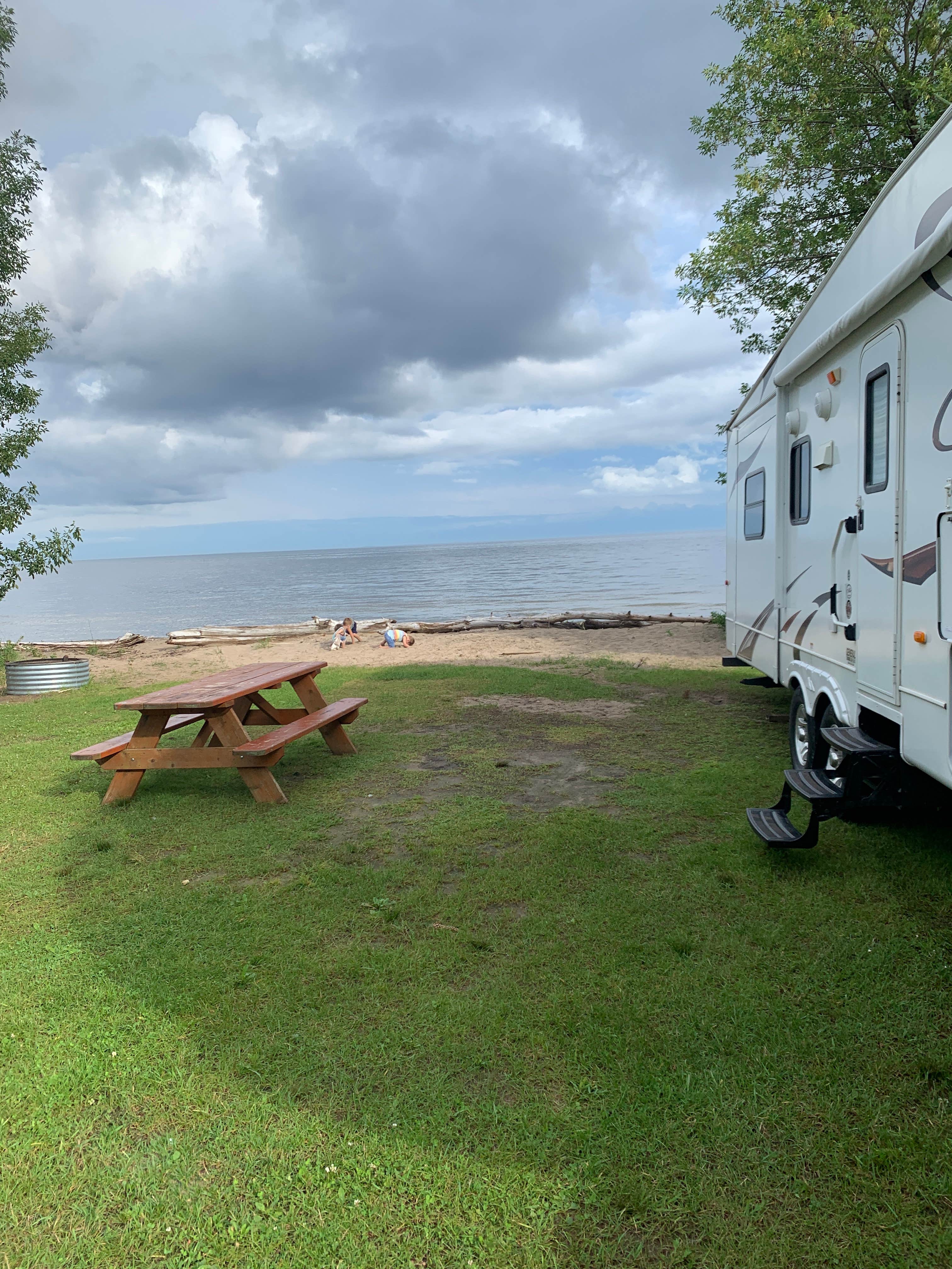 Jamie B.'s photo of rv camping at Fuller's Resort and Campground near Dune Acres, IN