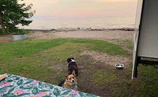 Jamie B.'s photo of glamping accommodations at Fuller's Resort and Campground near Ligonier, IN