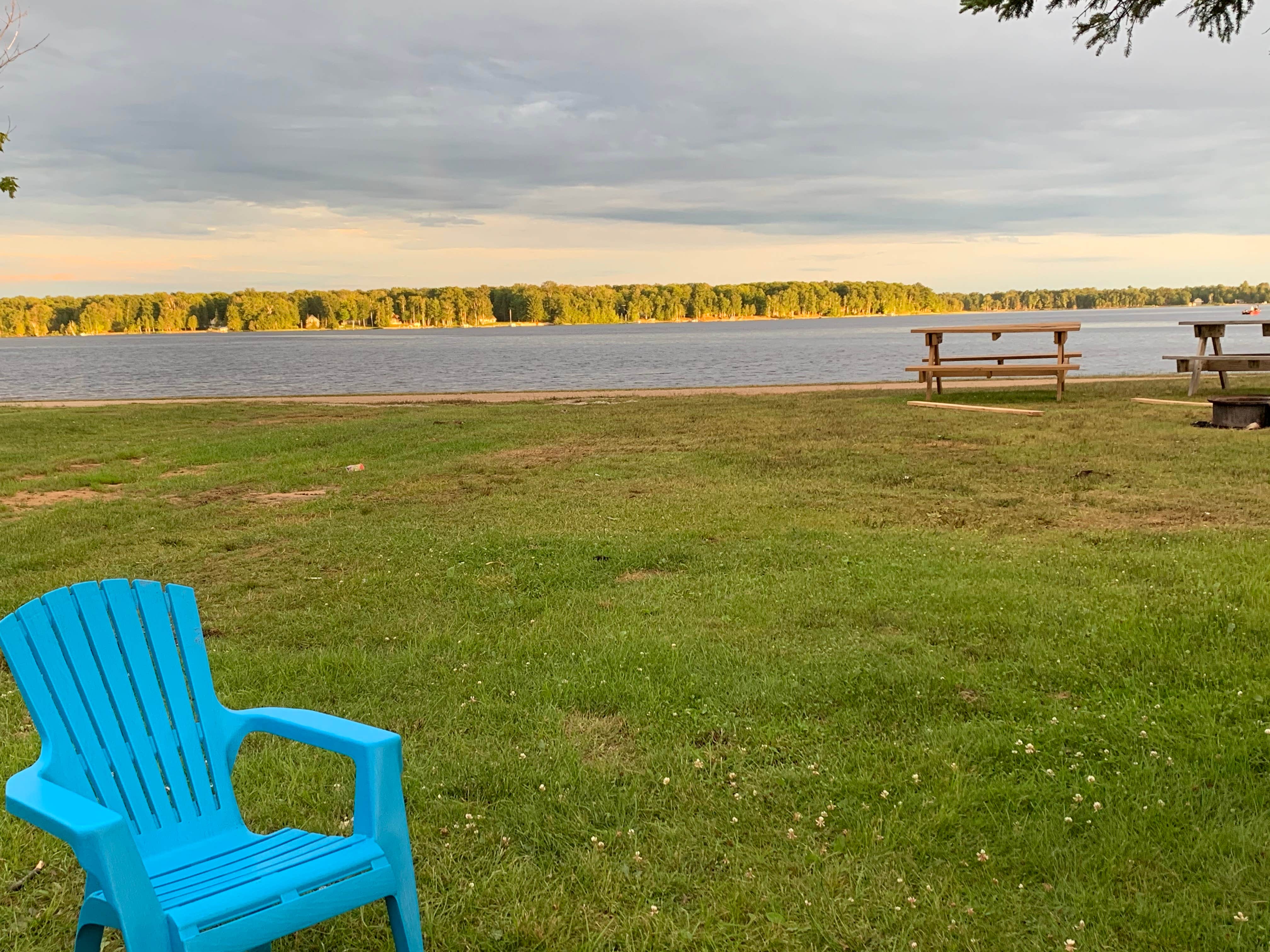 Camper-submitted photo at Trout Lake Campground near Eckerman, MI