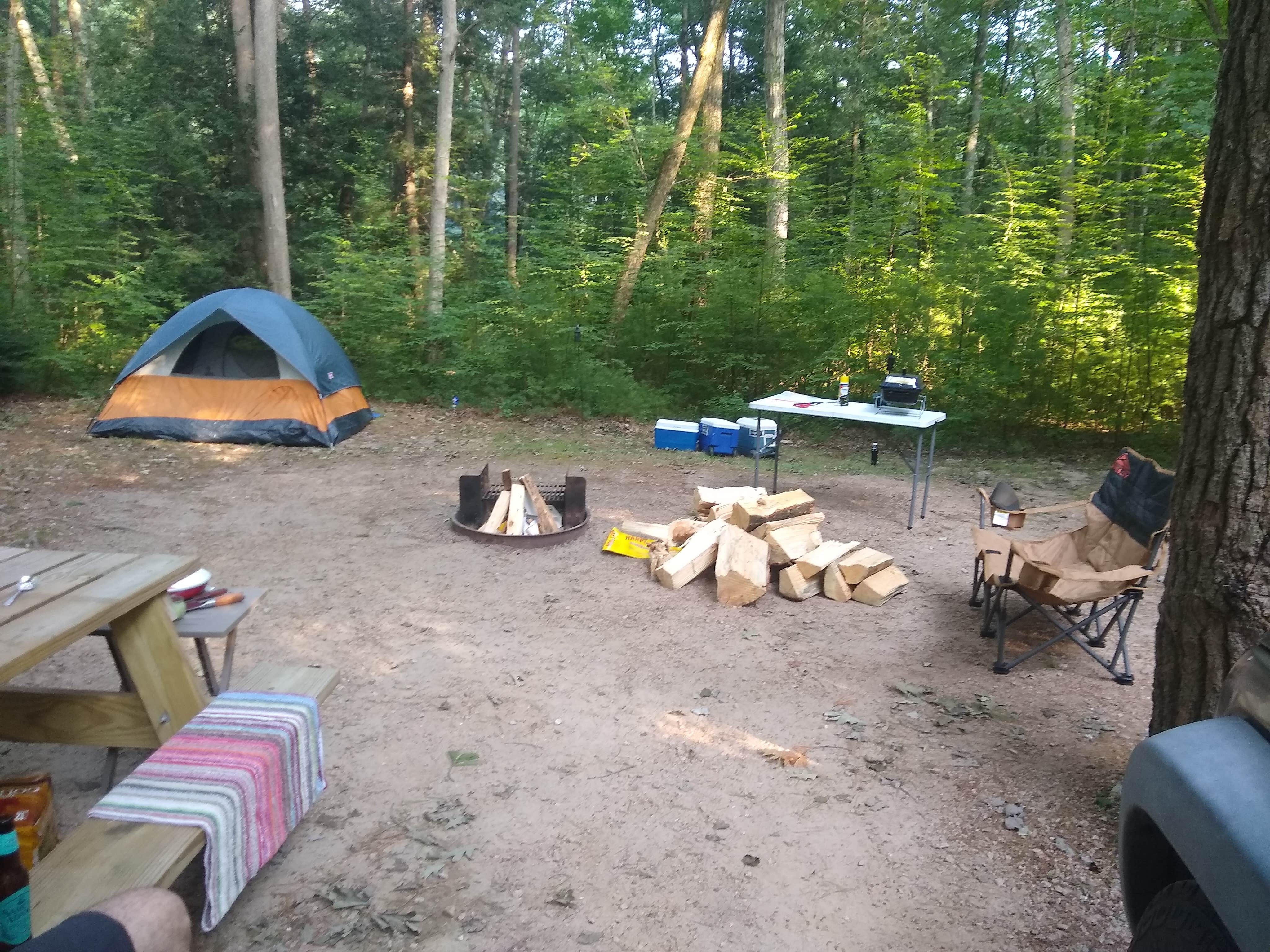 Camper-submitted photo at George Washington State Campground near Millville, MA
