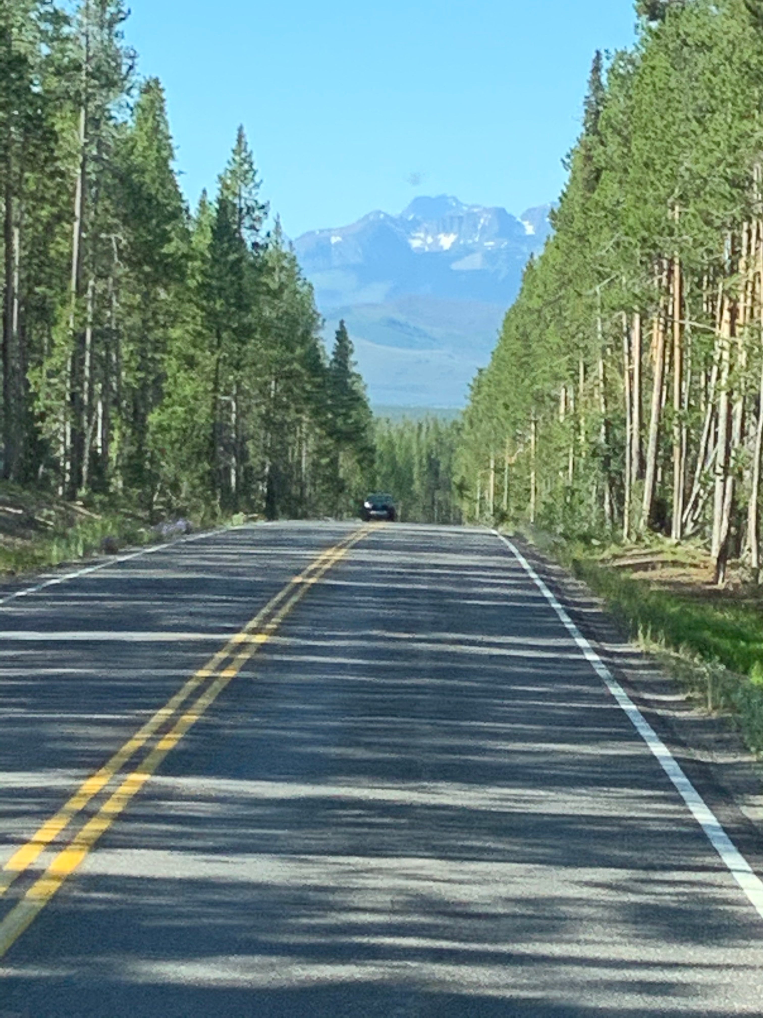 Drive from Yellowstone