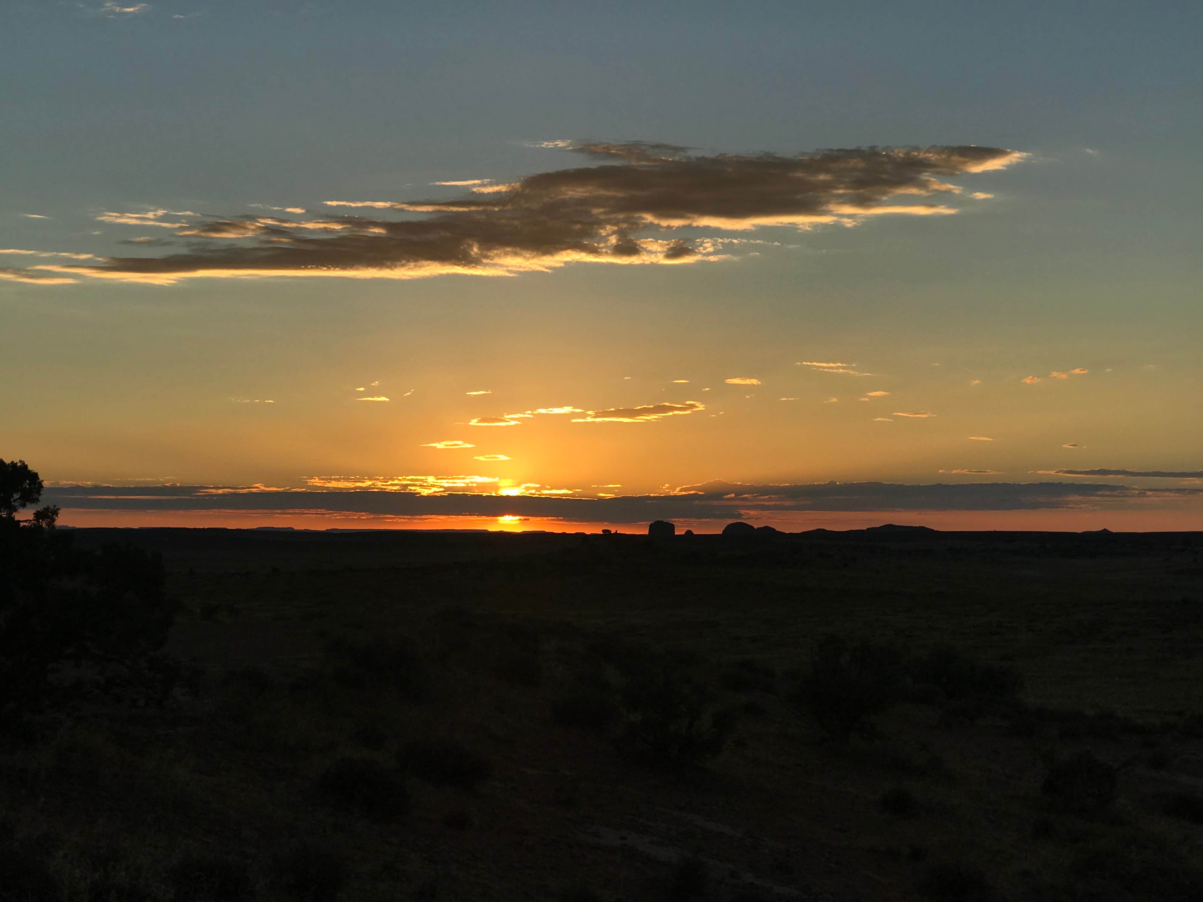 Nancy B.'s photo of a dispersed camping area at BLM Dubinky Road Dispersed Camping near Canyonlands National Park