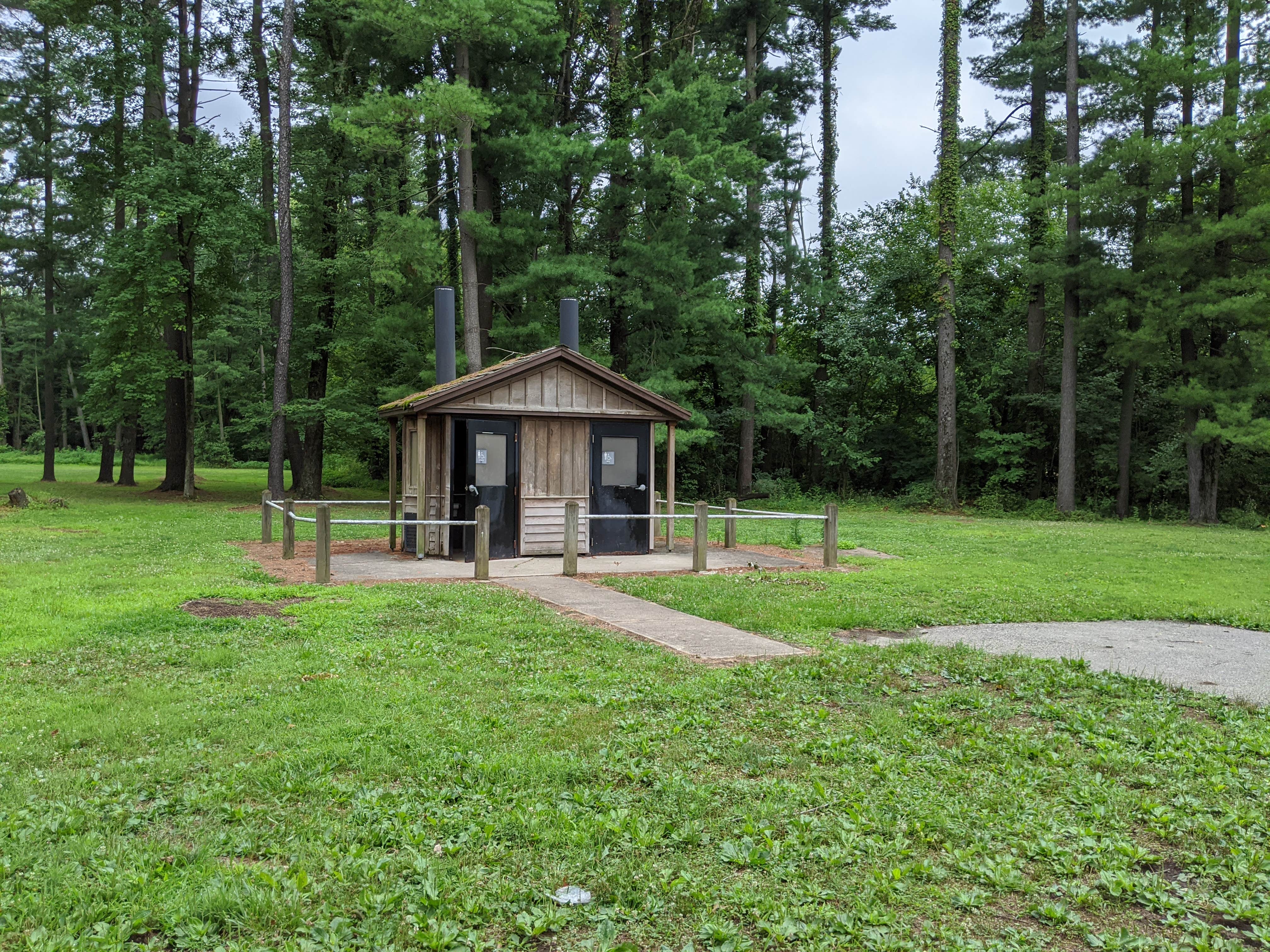 Stephen & Theresa B.'s photo of glamping accommodations at Narrow Lake Campground — Greene Sullivan State Forest near Poland, IN