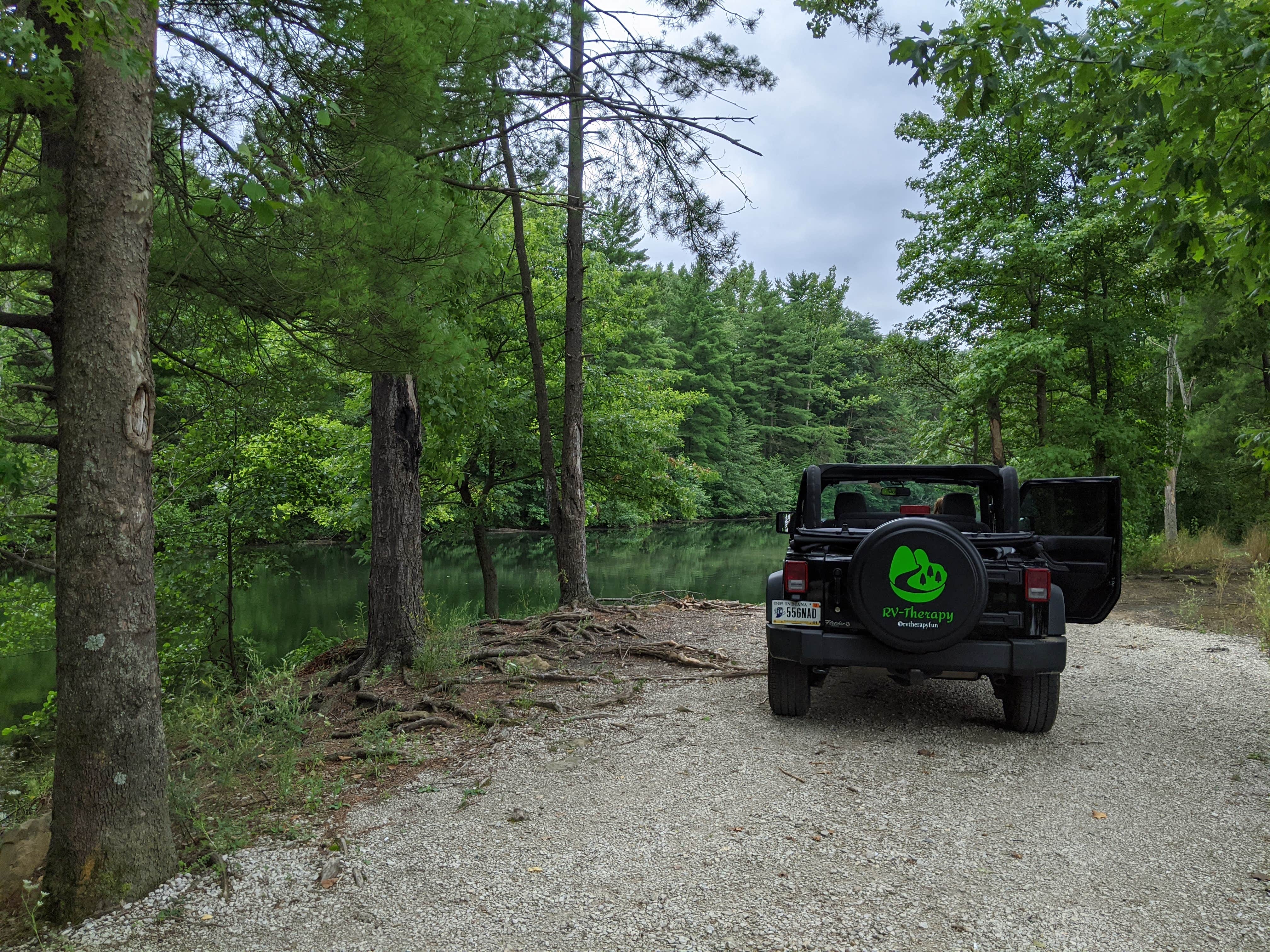 Camper-submitted photo at Narrow Lake Campground — Greene Sullivan State Forest near Loogootee, IN