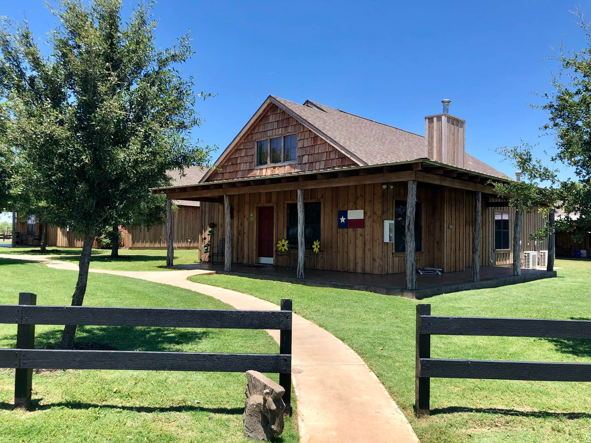 FallsTx76310! D.'s photo of glamping accommodations at Yogi Bear's Jellystone Park Camp-Resort Wichita Falls in Texas