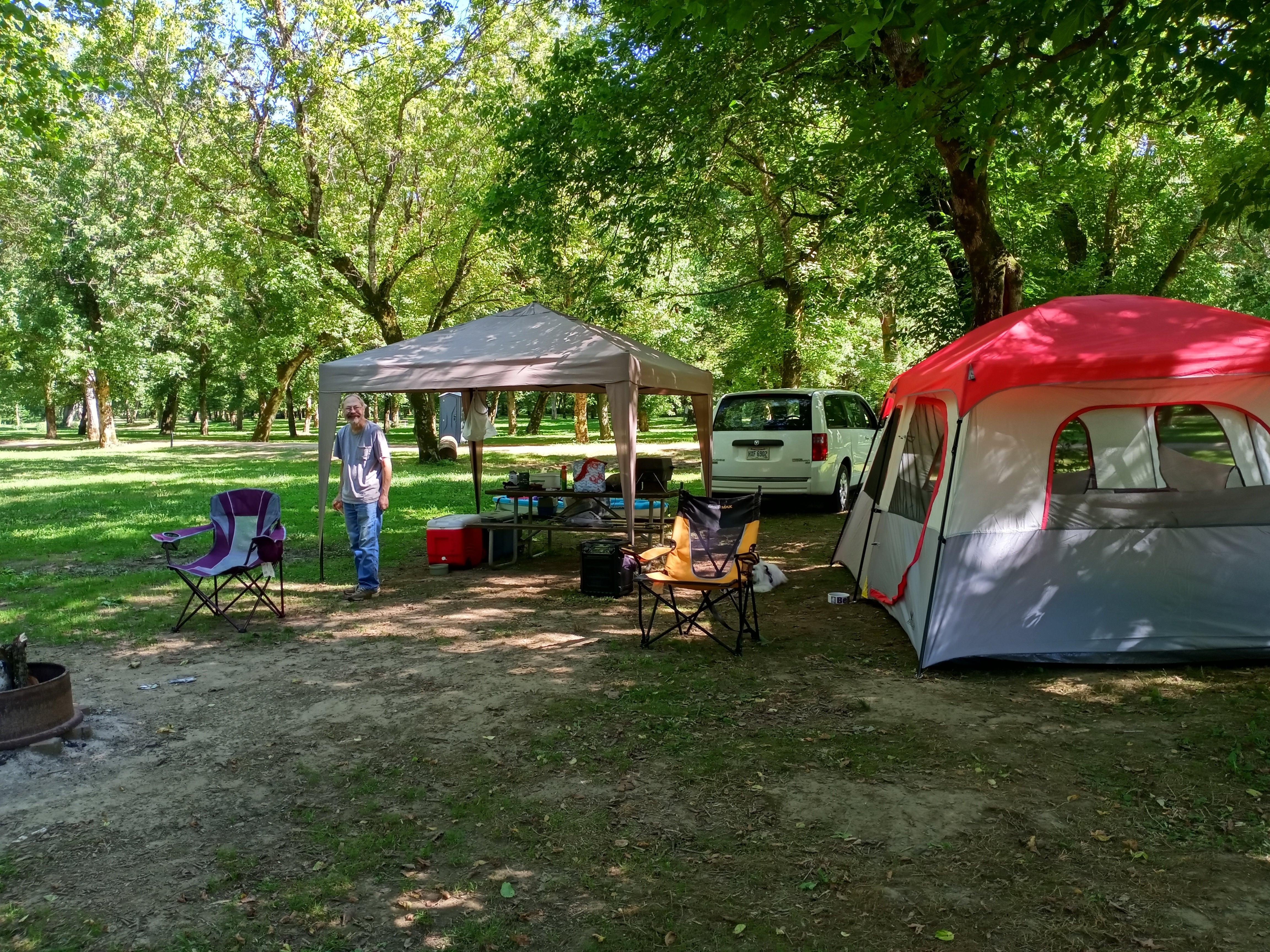 Camper submitted image from Hocking Hills Camping & Canoe - 1