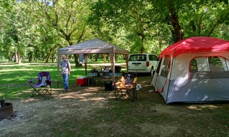 Camping near Geneva Hills - Camp and Event Center : Hocking Hills Camping & Canoe, Rockbridge, Ohio