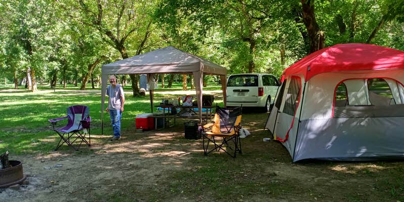 Camper submitted image from Hocking Hills Camping & Canoe